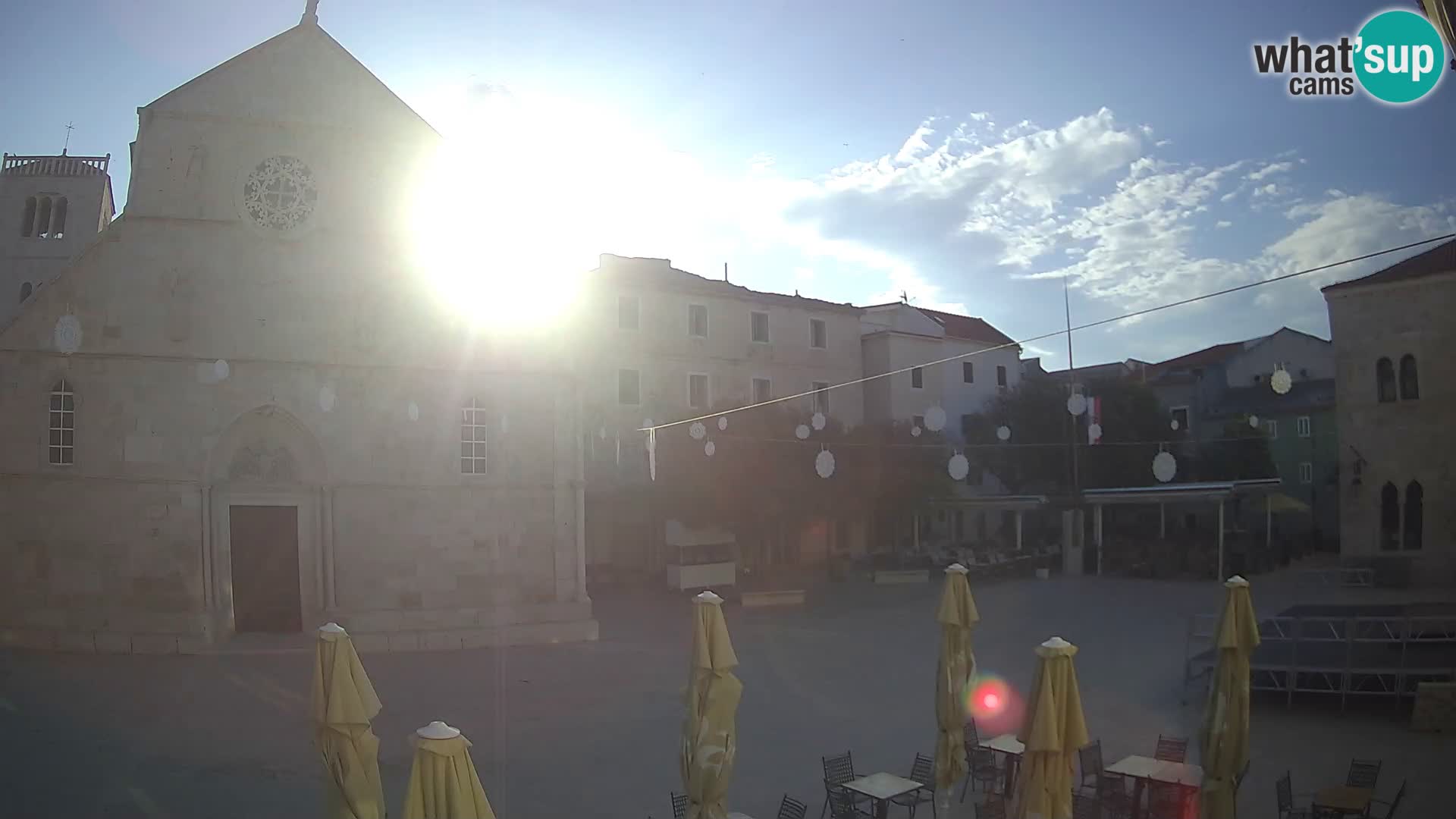 Spletna kamera Pag – Glavni trg in cerkev sv Marije