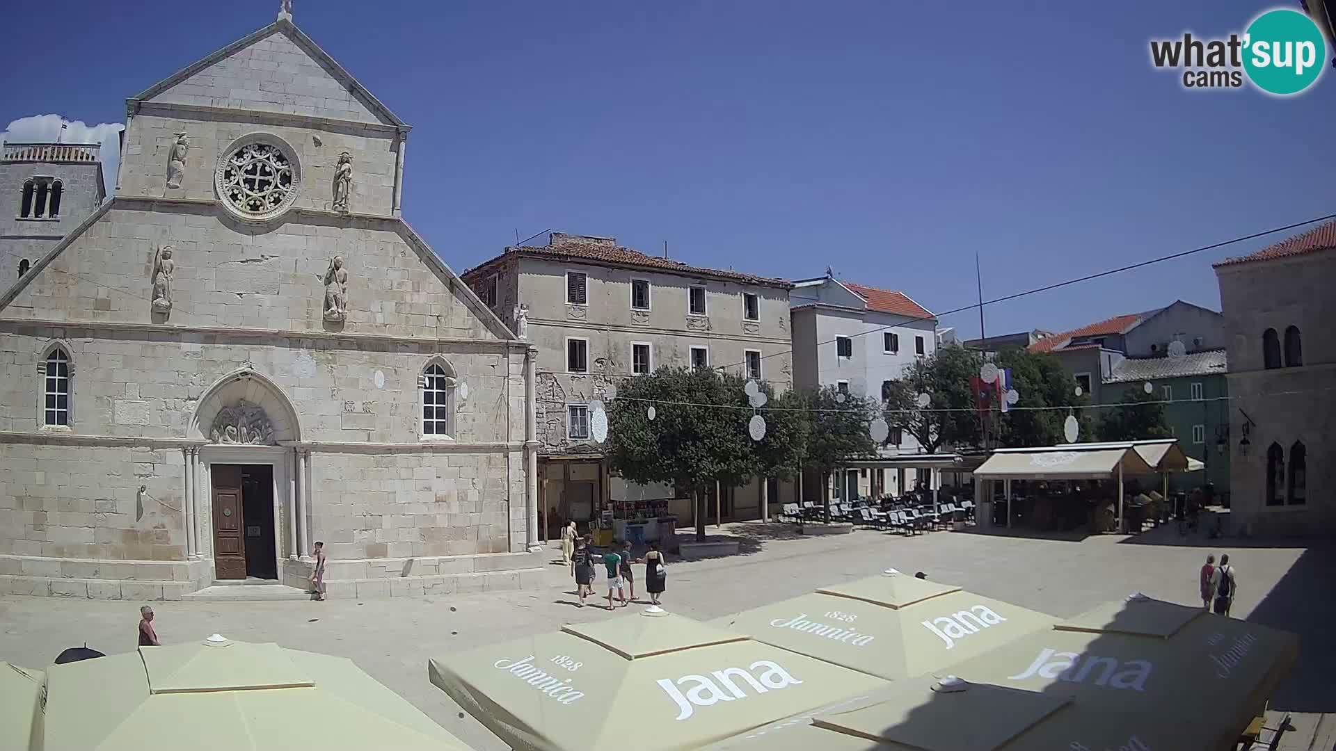 Pag – main square and Church of St. Mary