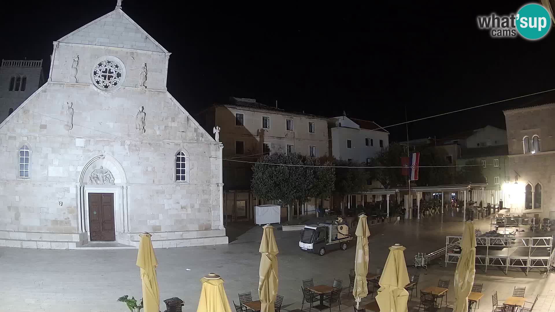 Pag – main square and Church of St. Mary