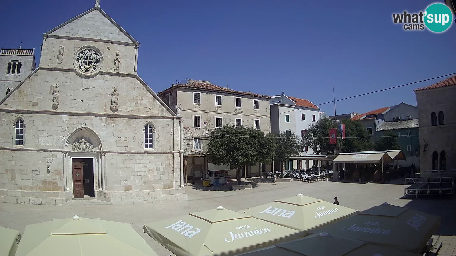 Webcam Pag – Hauptplatz und Kirche St. Maria
