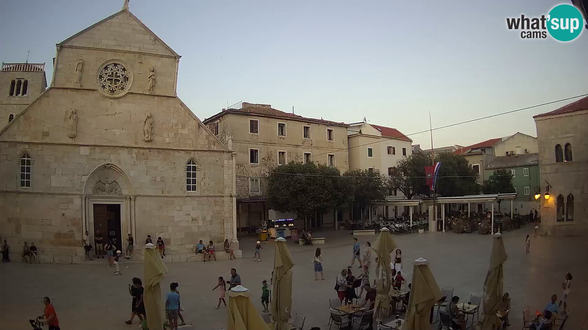 Webcam Pag – Hauptplatz und Kirche St. Maria