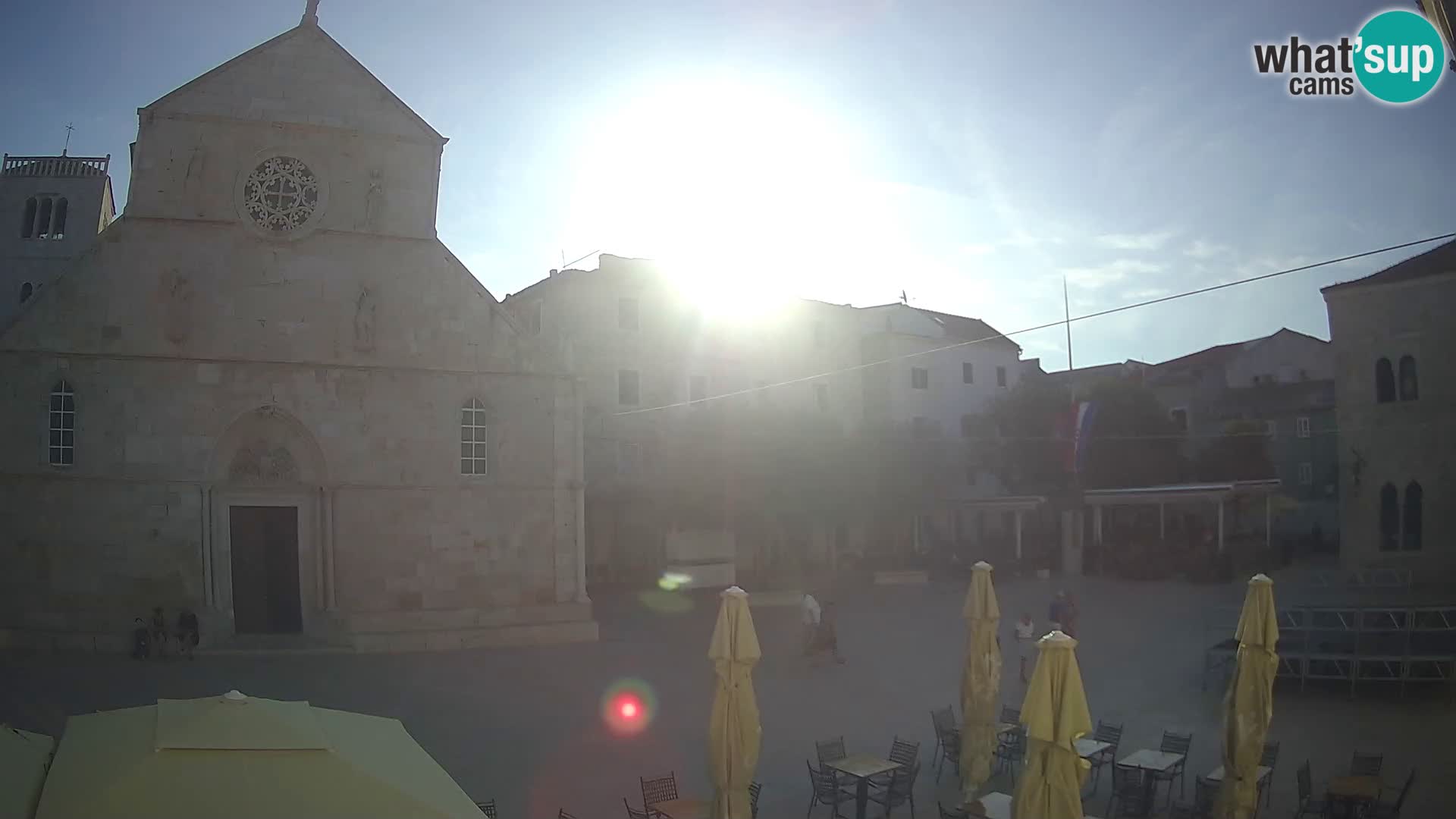 Spletna kamera Pag – Glavni trg in cerkev sv Marije
