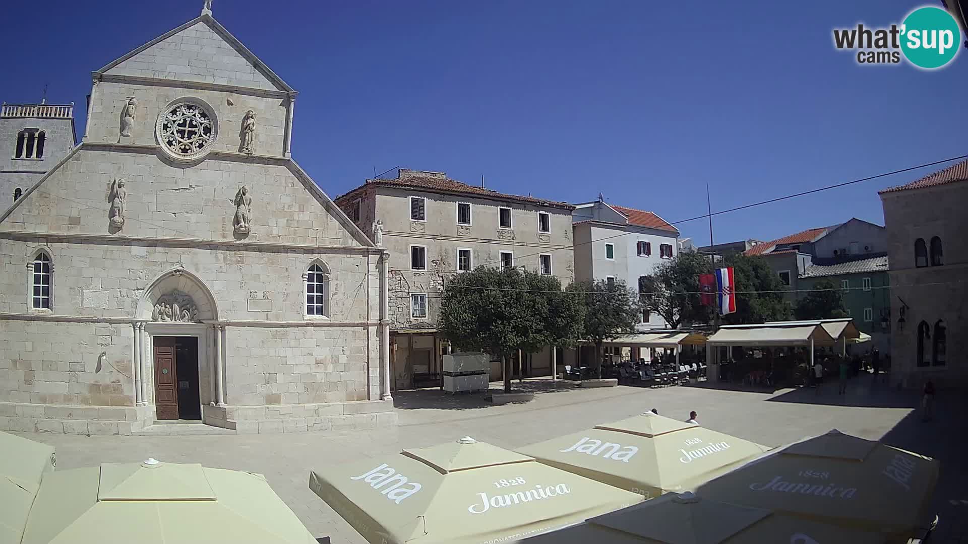 Spletna kamera Pag – Glavni trg in cerkev sv Marije