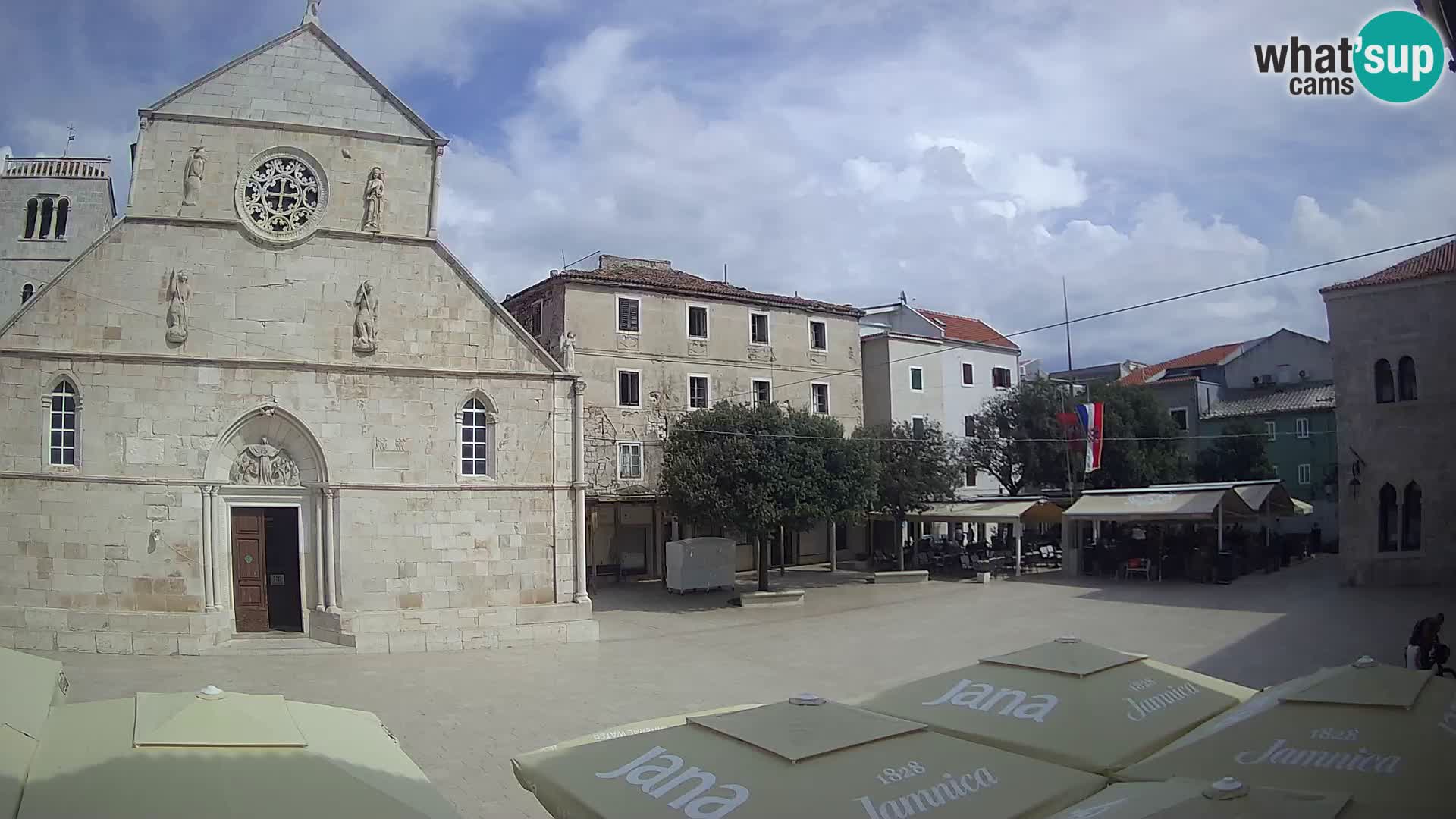 Spletna kamera Pag – Glavni trg in cerkev sv Marije