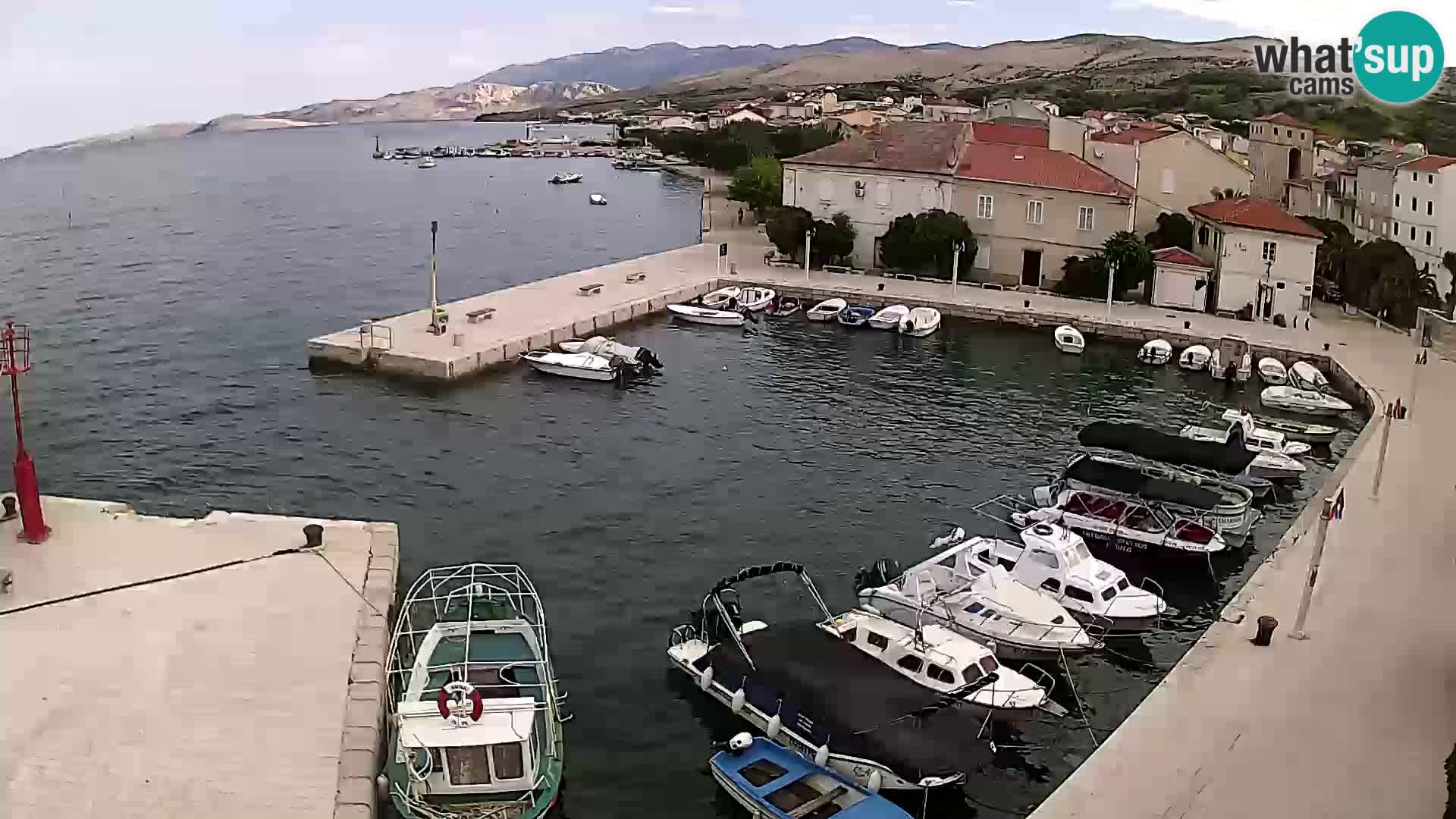 Pag spletna kamera – Mestna marina