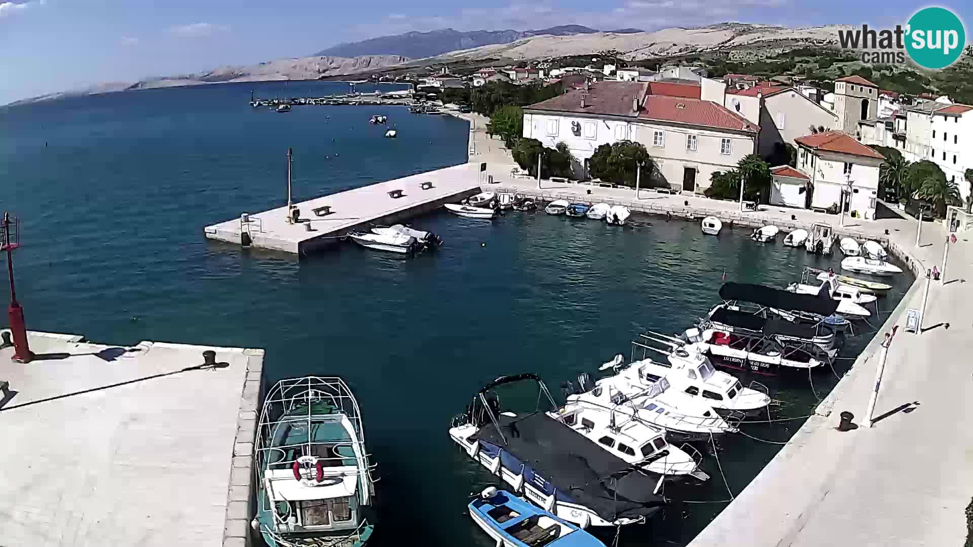 Pag web kamera – gradska marina