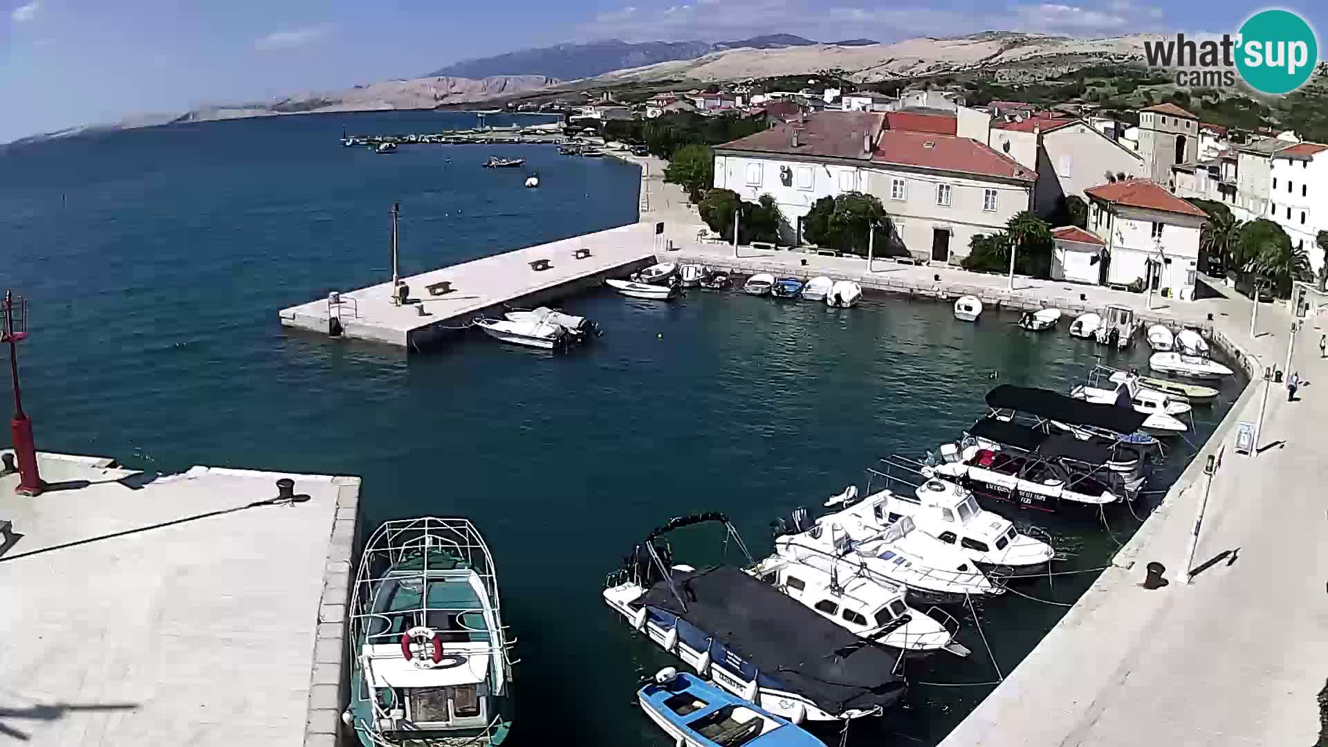 Pag web kamera – gradska marina
