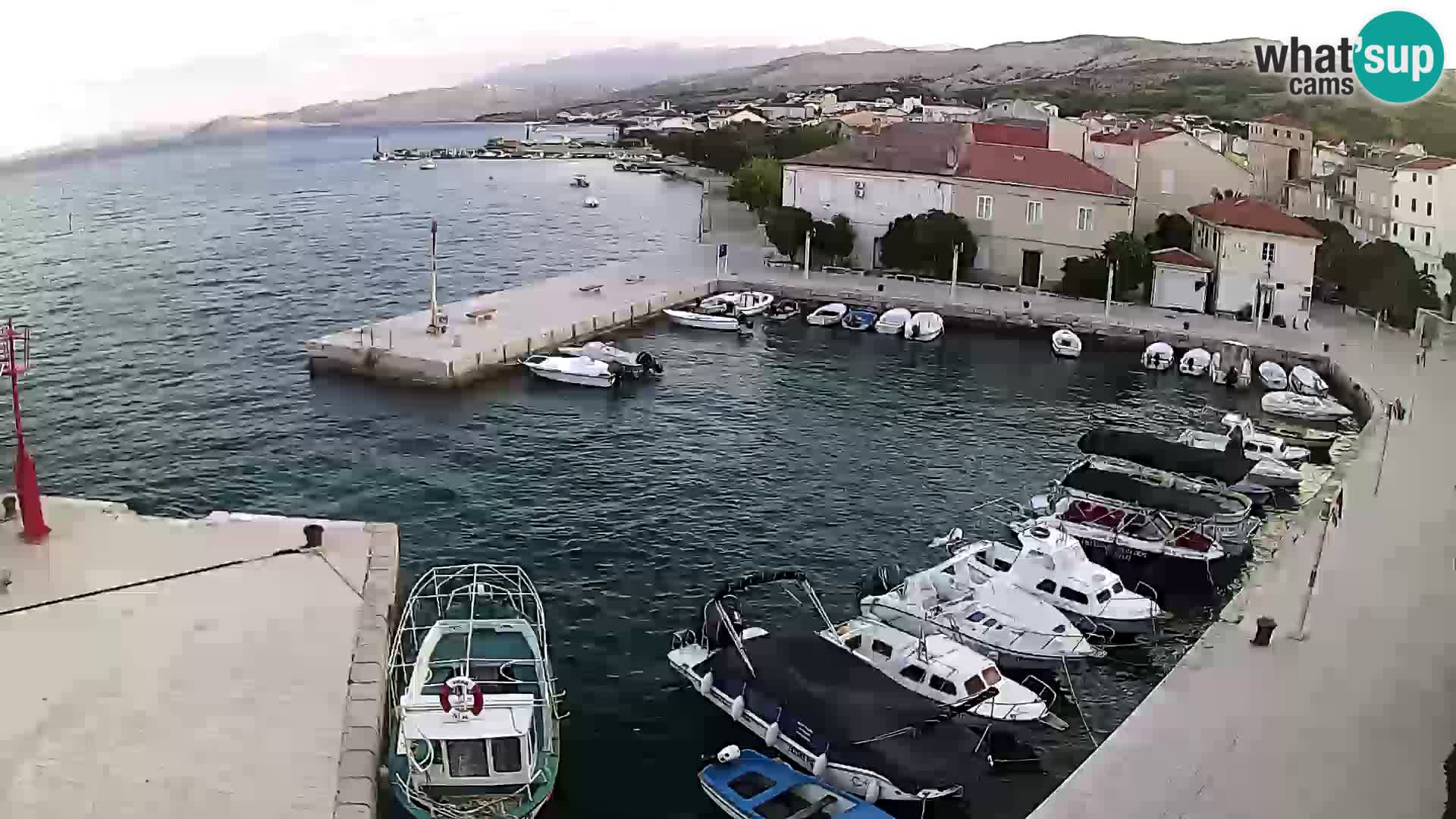 Pag spletna kamera – Mestna marina