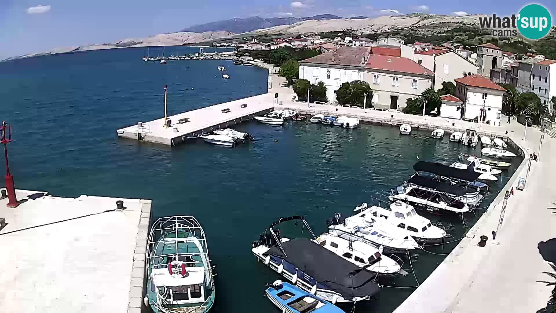 Pag spletna kamera – Mestna marina