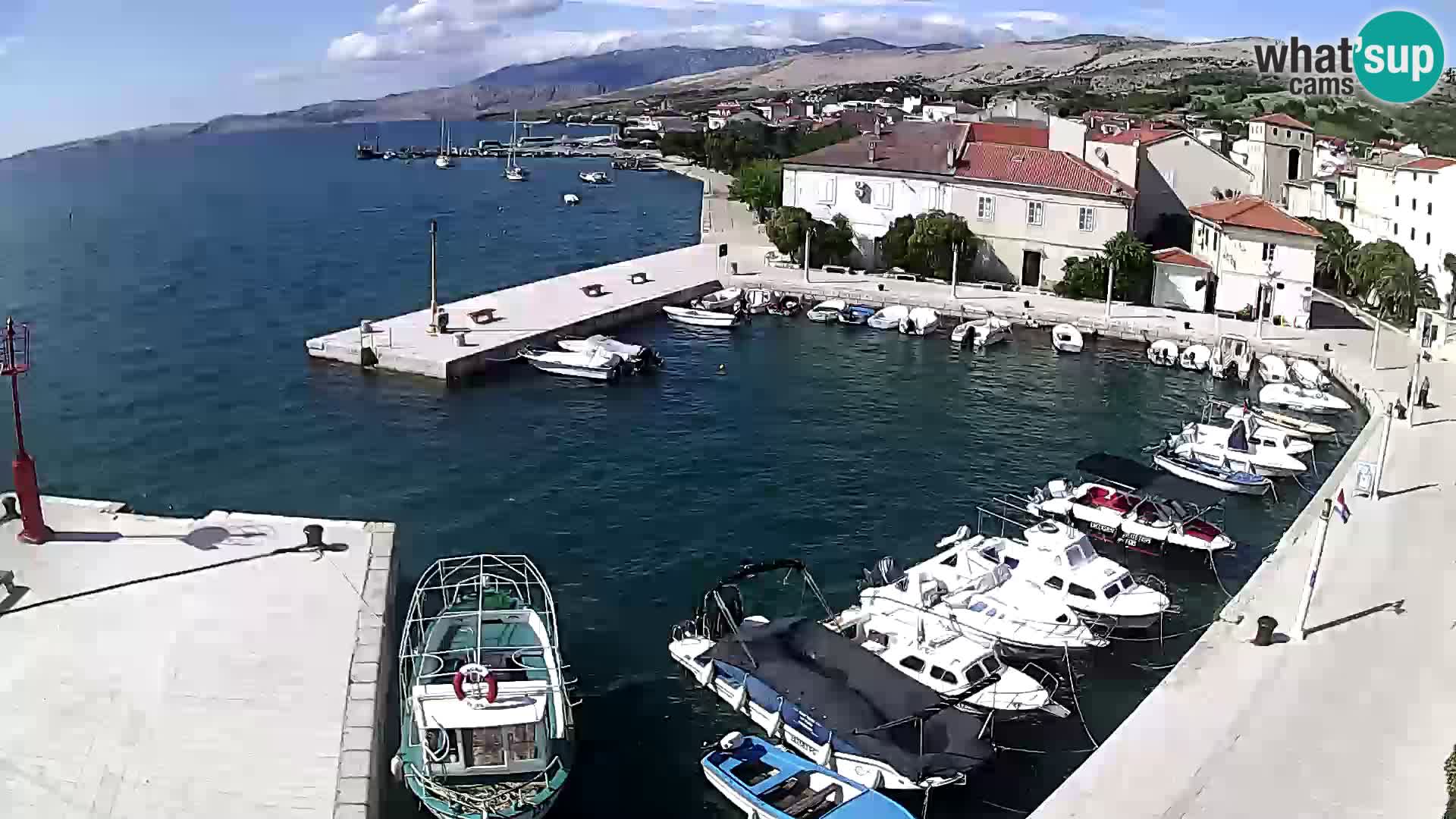 Pag web kamera – gradska marina