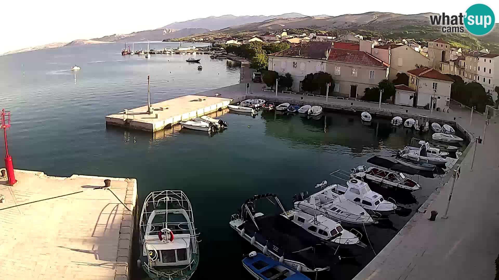Pag Live webcam – porto turistico