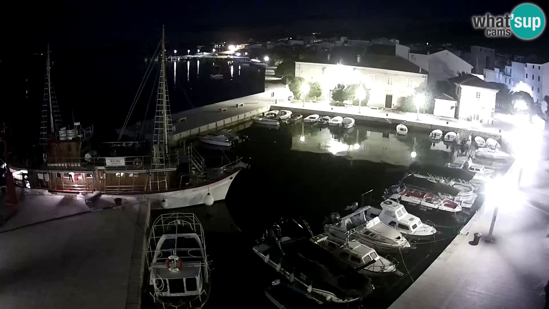 Livecam Pag – Marina de la ville