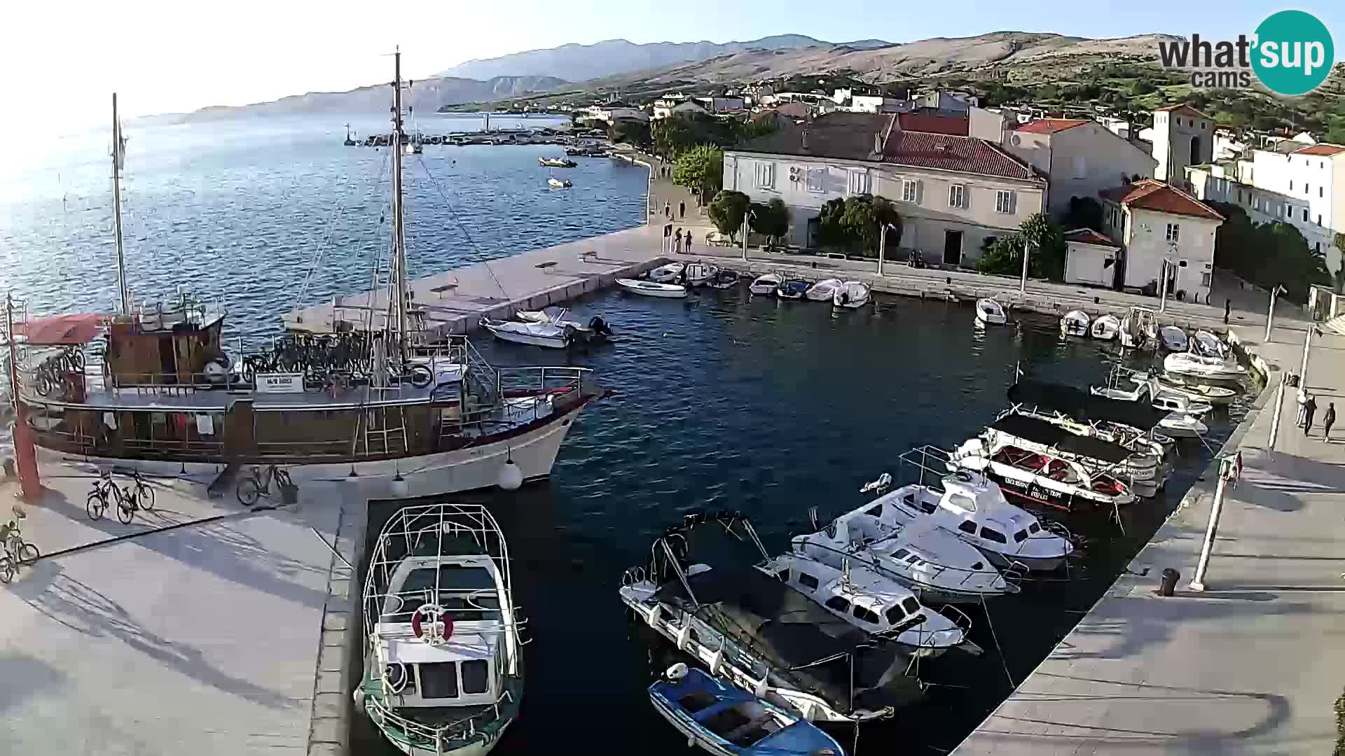 Pag Live webcam – porto turistico