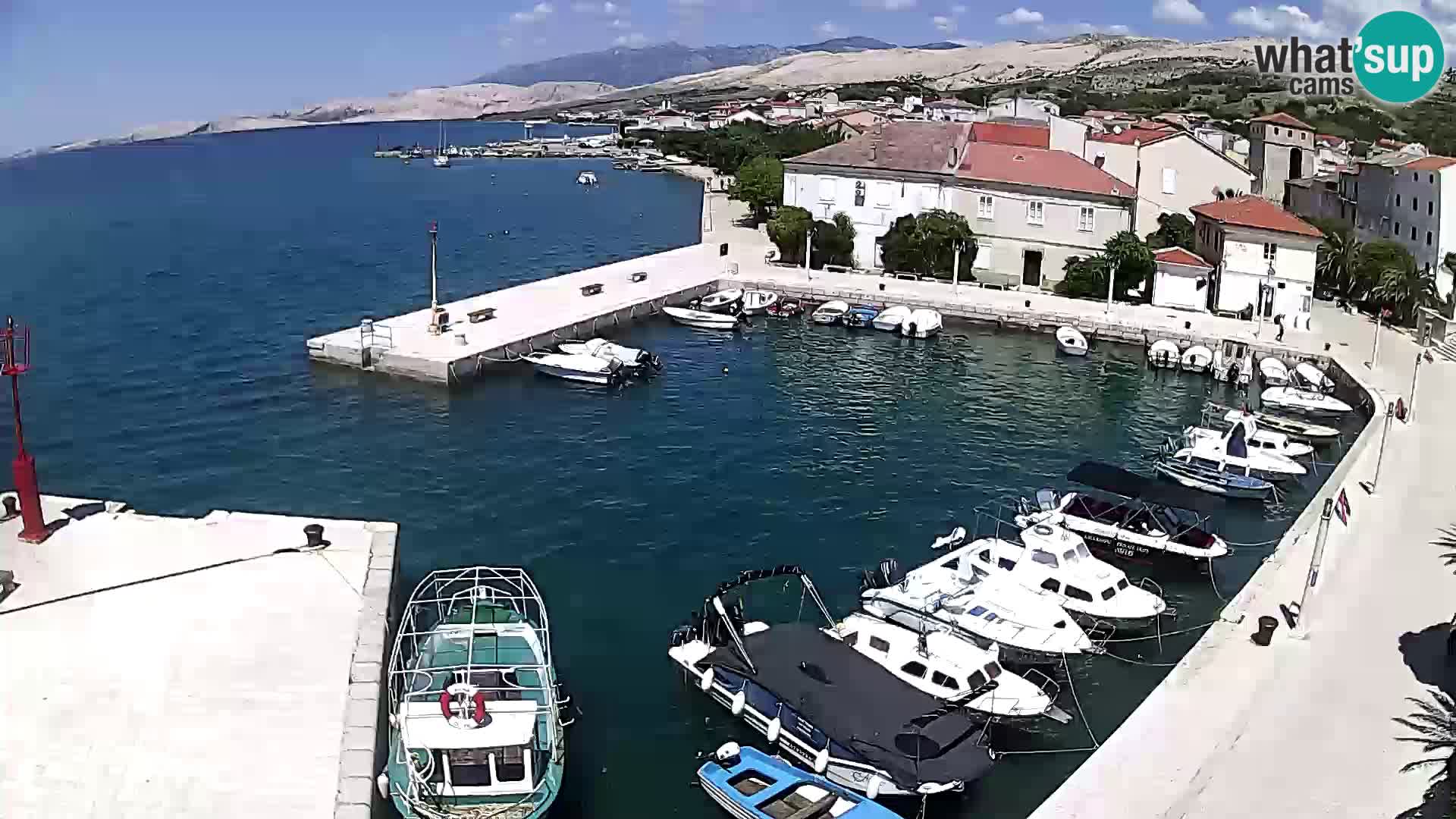 Pag spletna kamera – Mestna marina