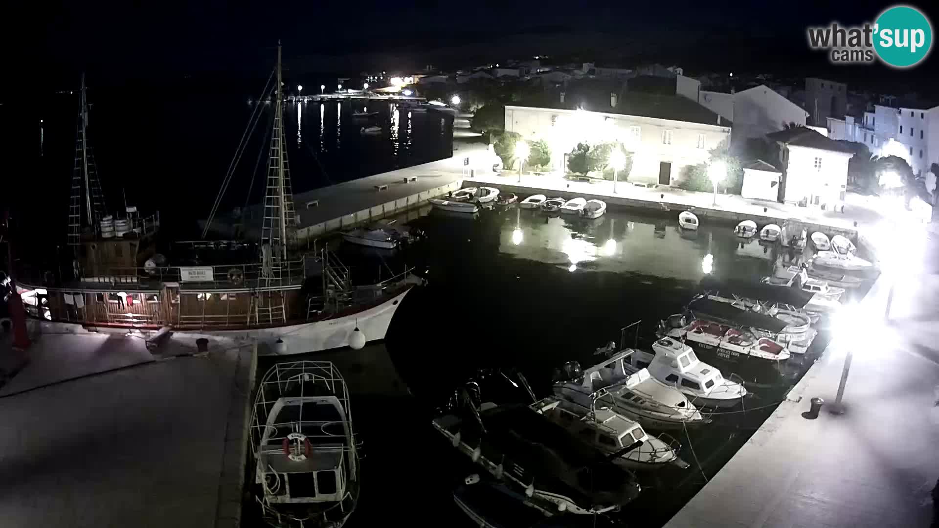 Pag Live webcam – porto turistico