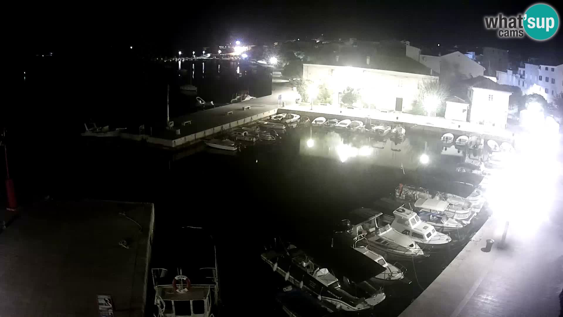 Livecam Pag – Marina de la ville