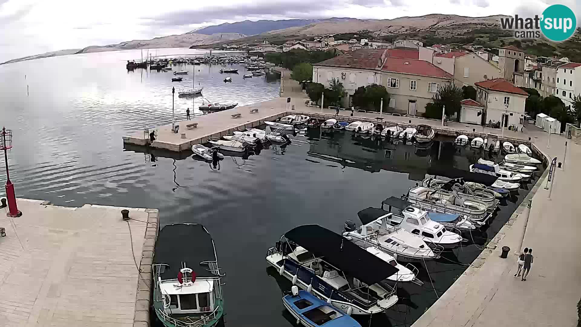 Livecam Pag – Marina de la ville