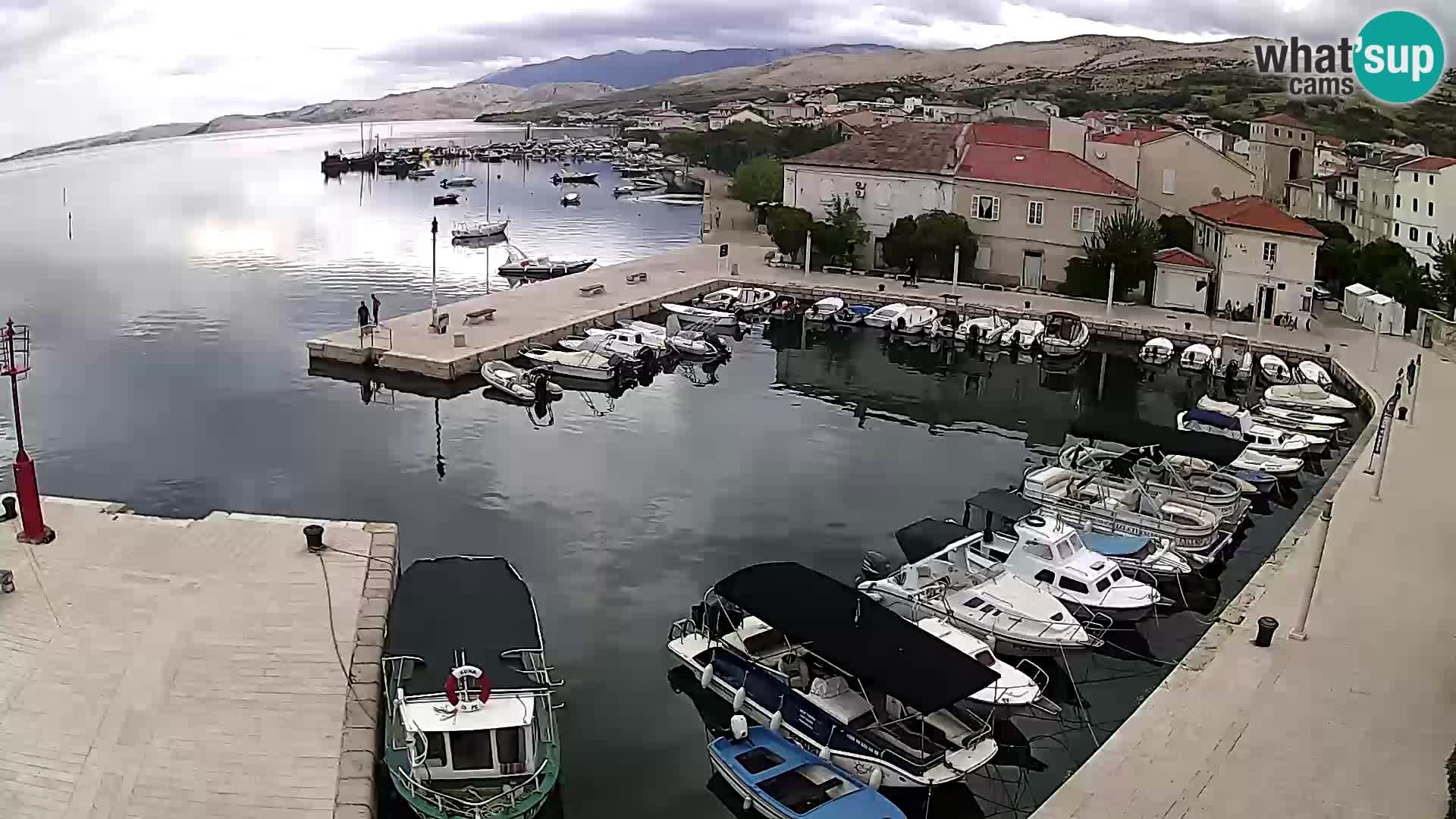 Pag Live webcam – porto turistico