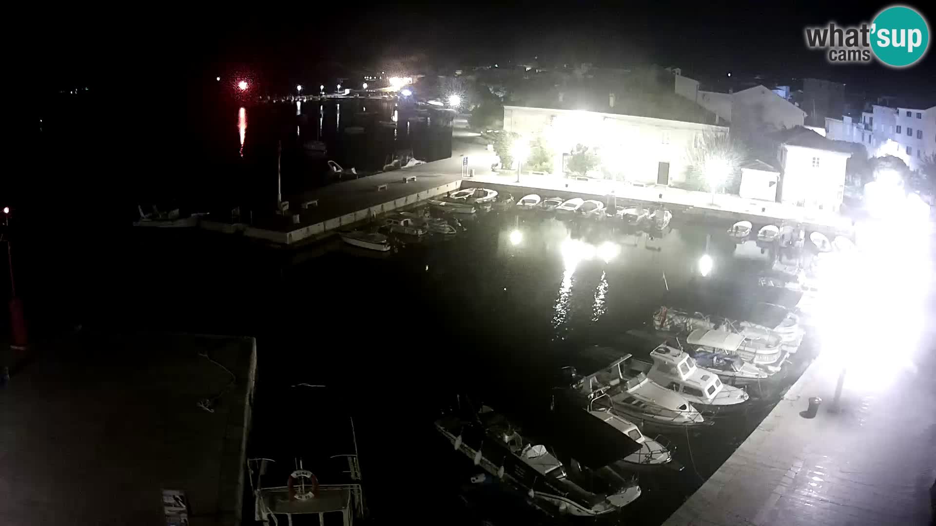 Livecam Pag – Marina de la ville