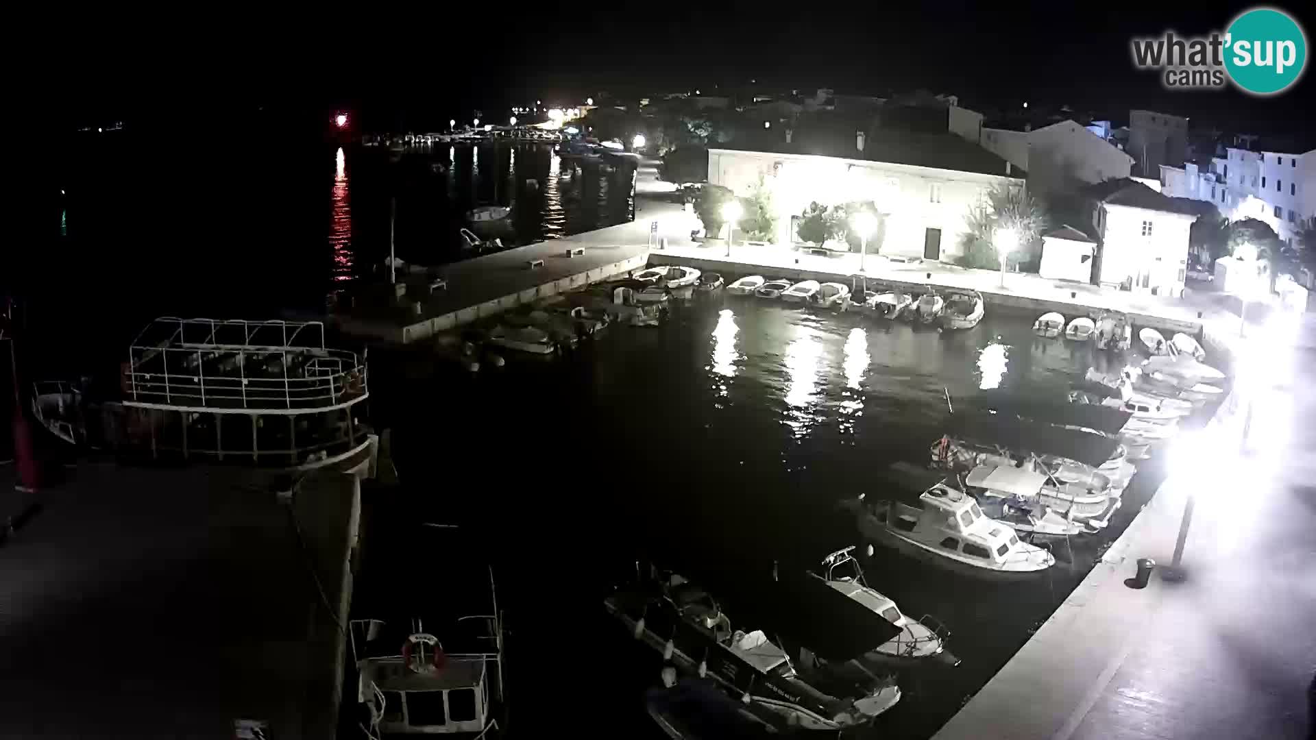 Livecam Pag – Marina de la ville