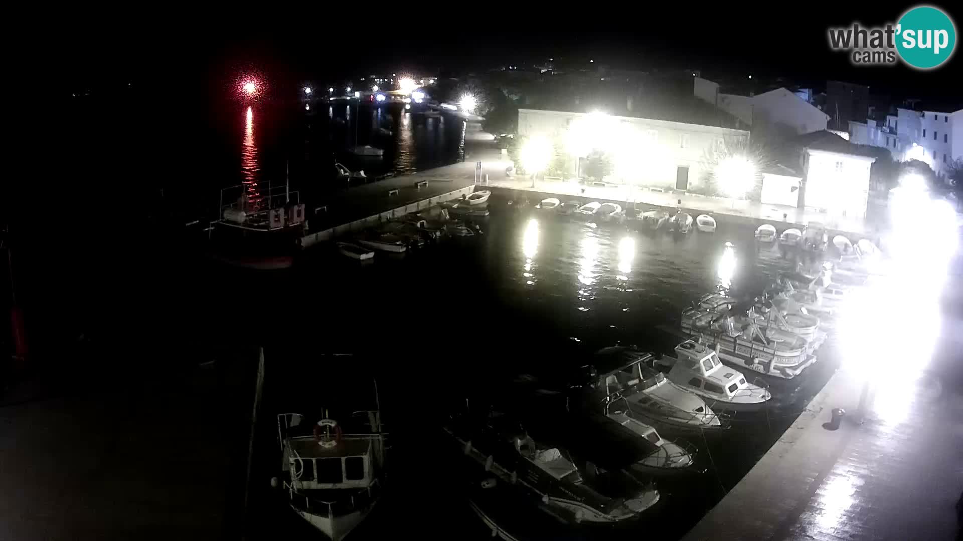 Pag webcam – town marina