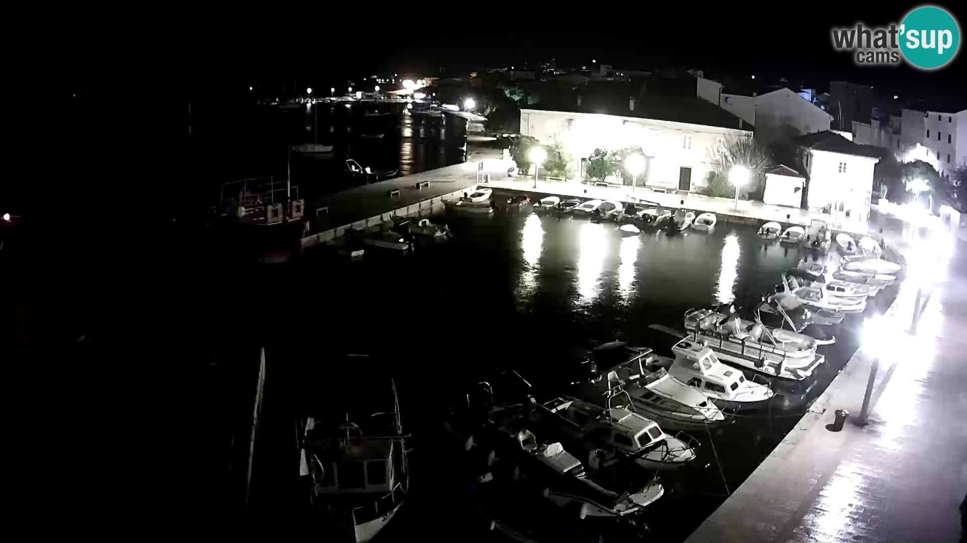 Pag webcam – town marina