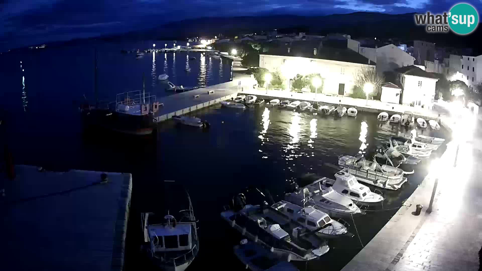 Pag webcam – town marina