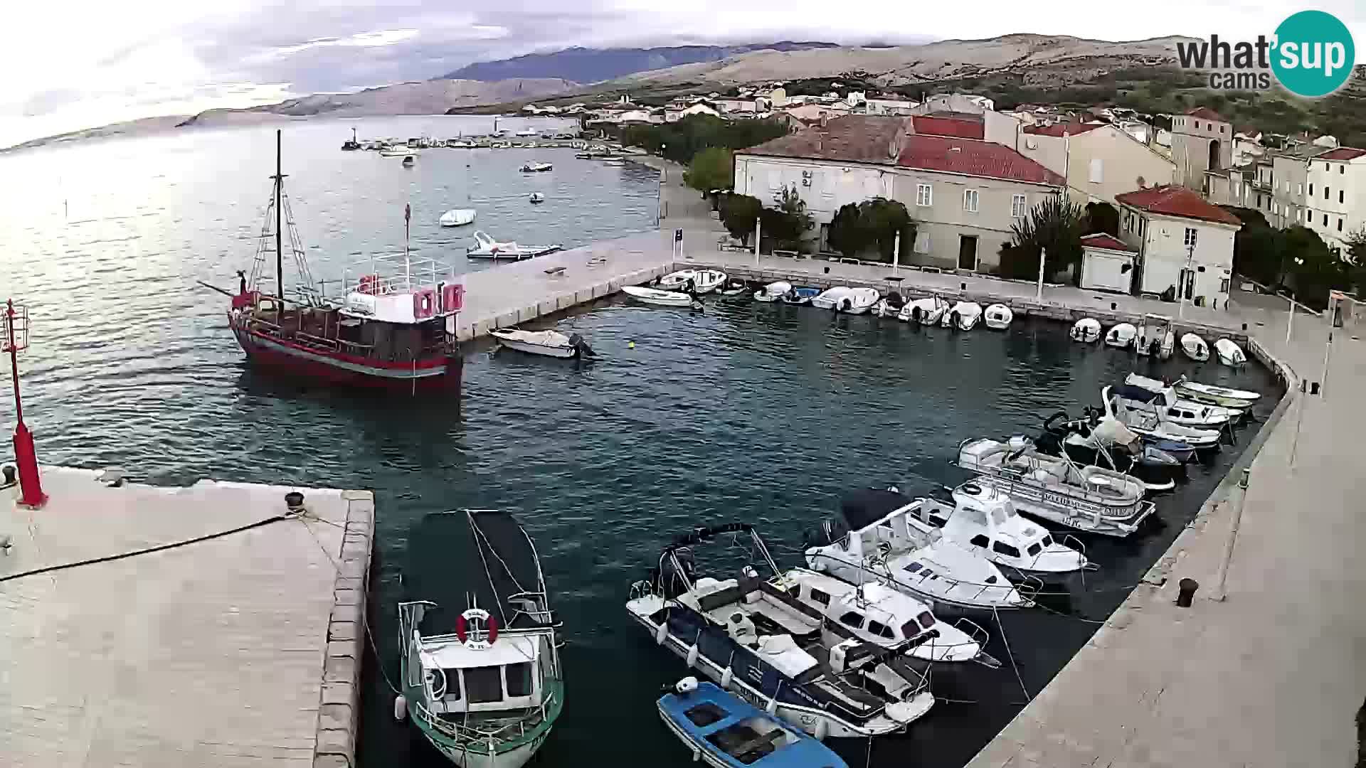 Livecam Pag – Marina de la ville