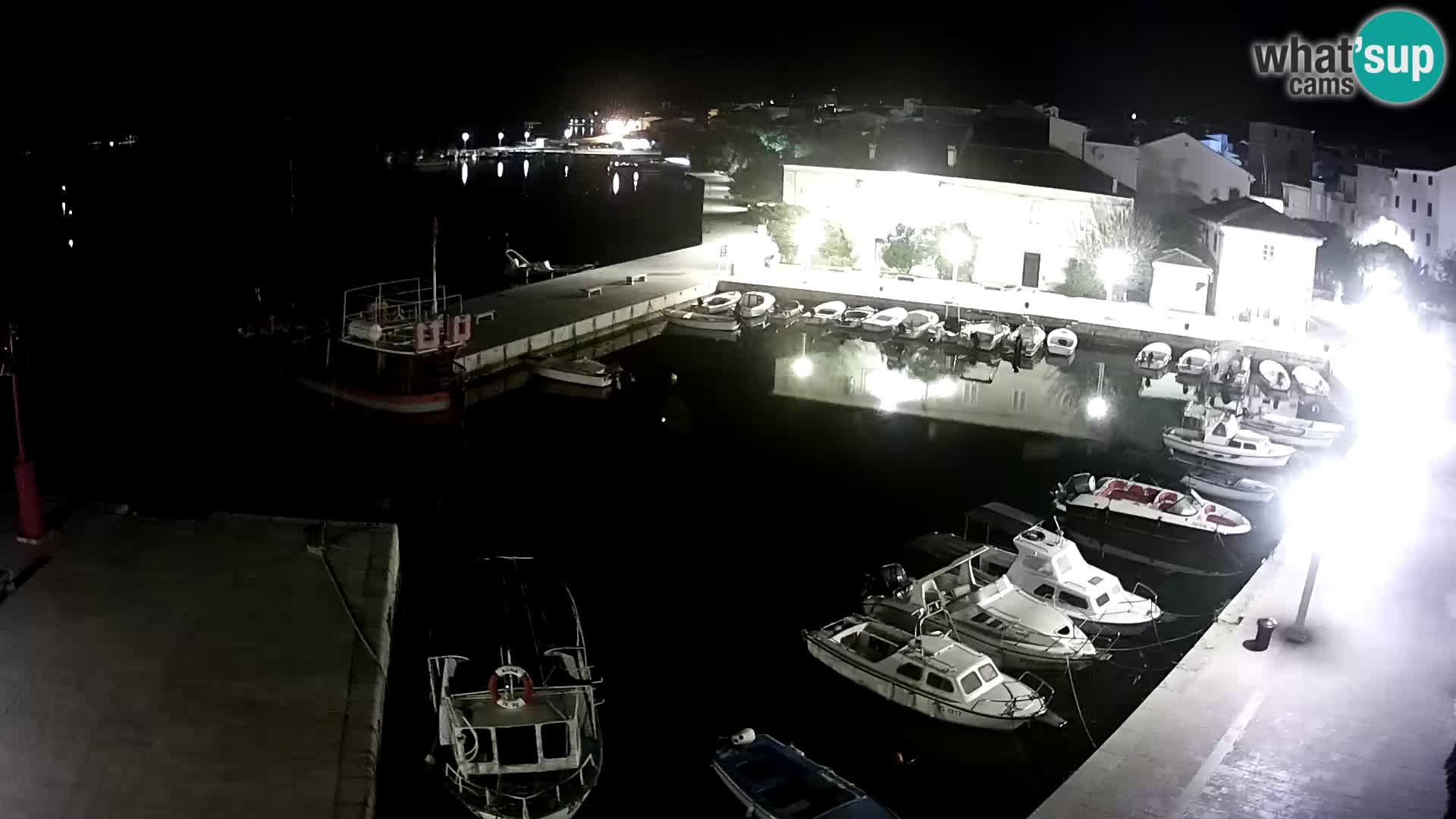 Pag webcam – town marina