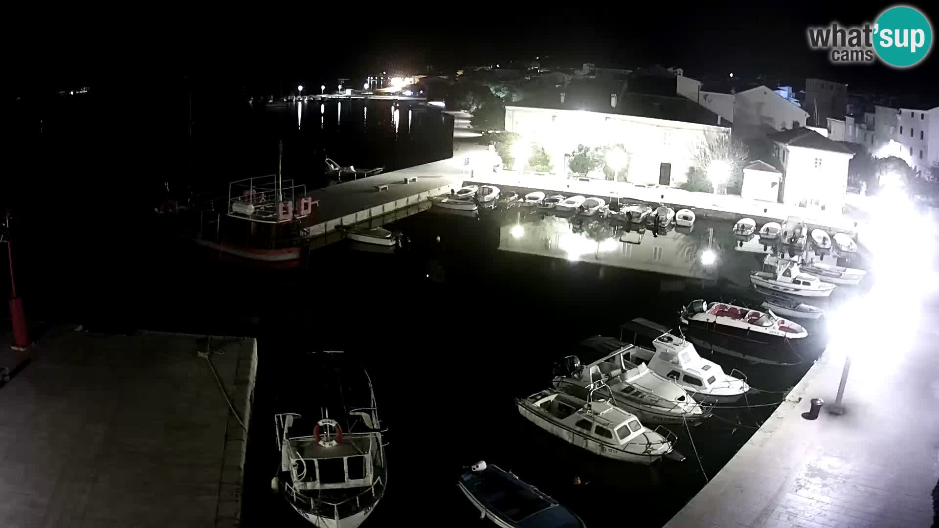 Pag webcam – town marina