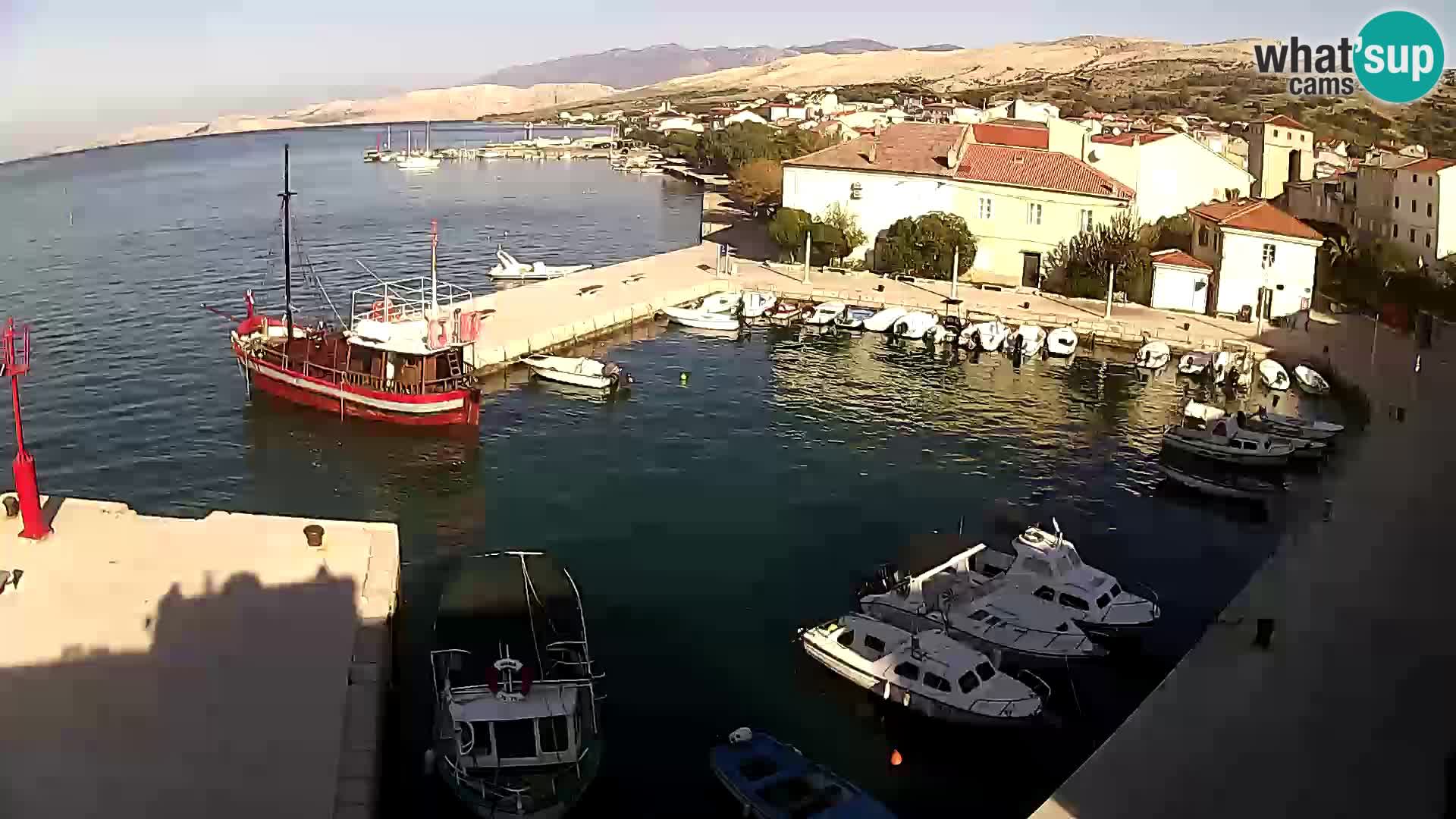 Pag Live webcam – porto turistico