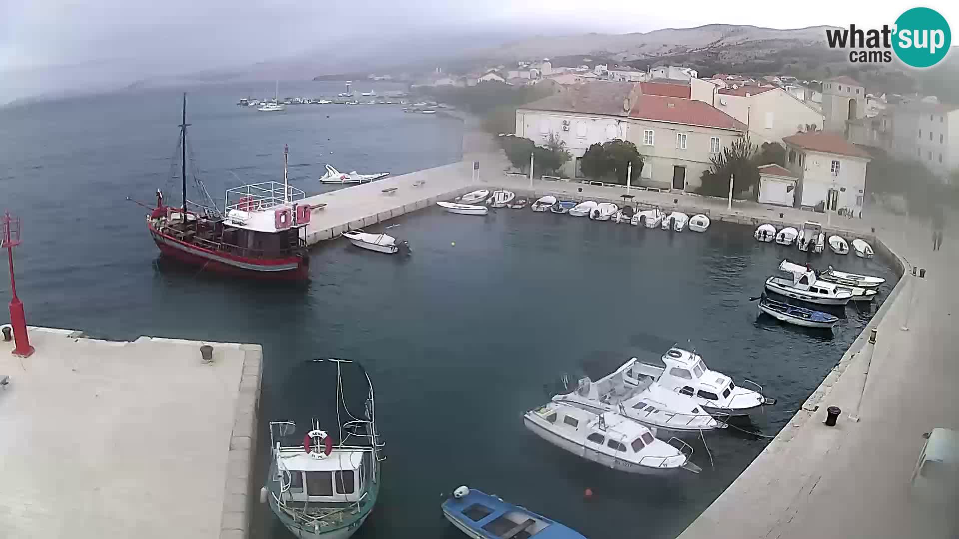 Pag Live webcam – porto turistico