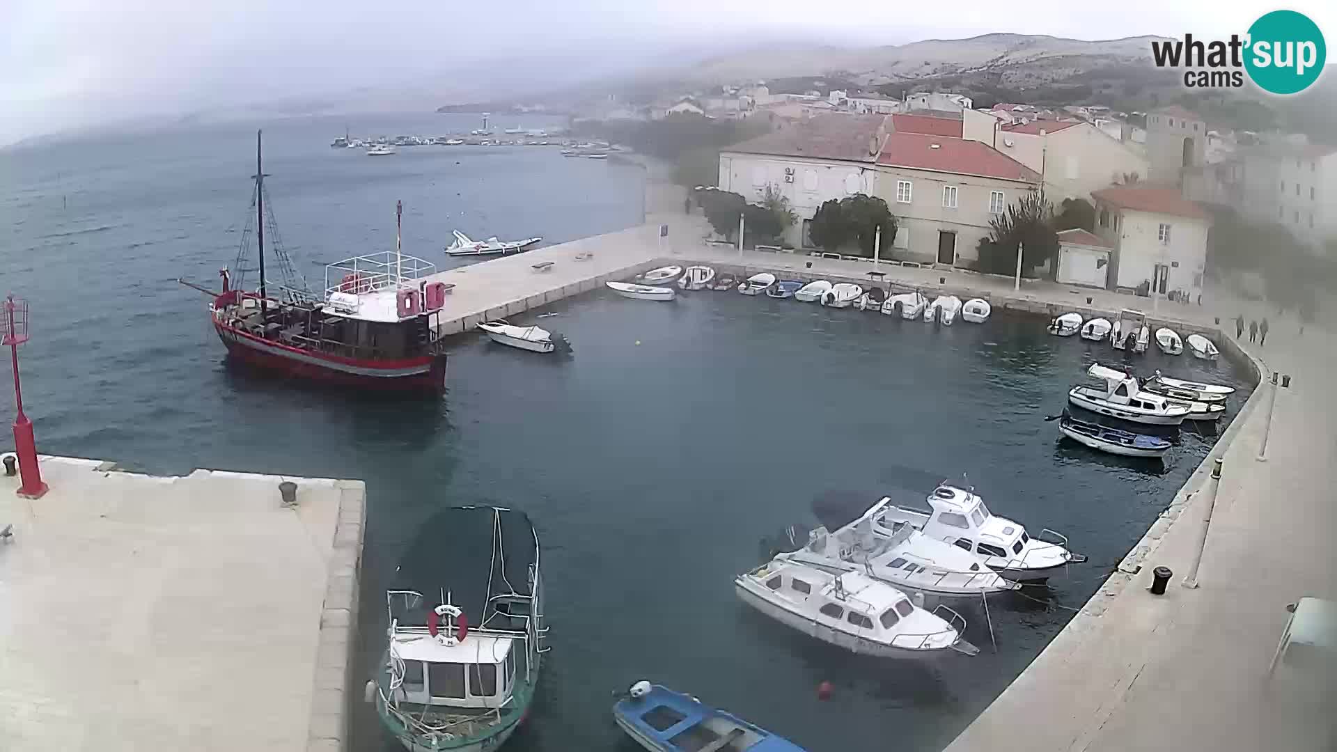 Pag Live webcam – porto turistico