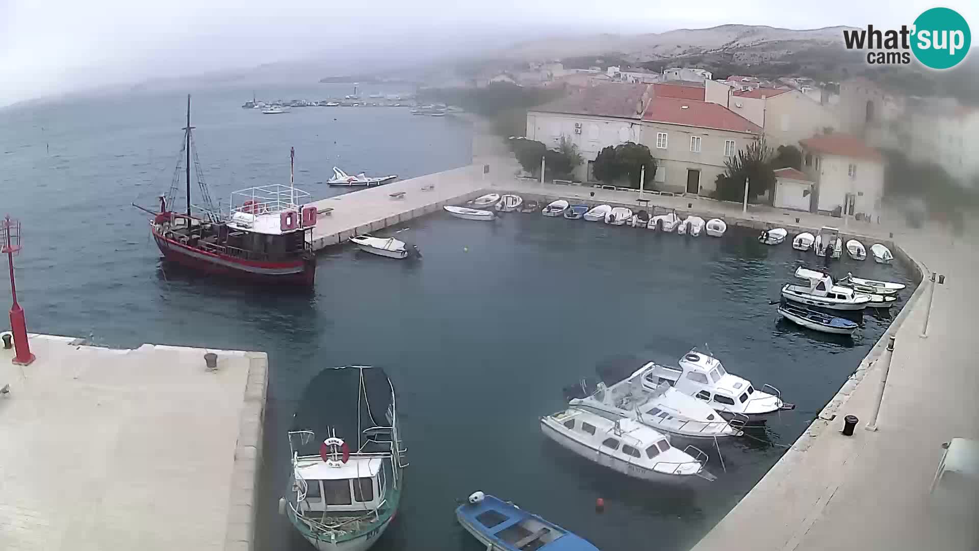 Pag Live webcam – porto turistico