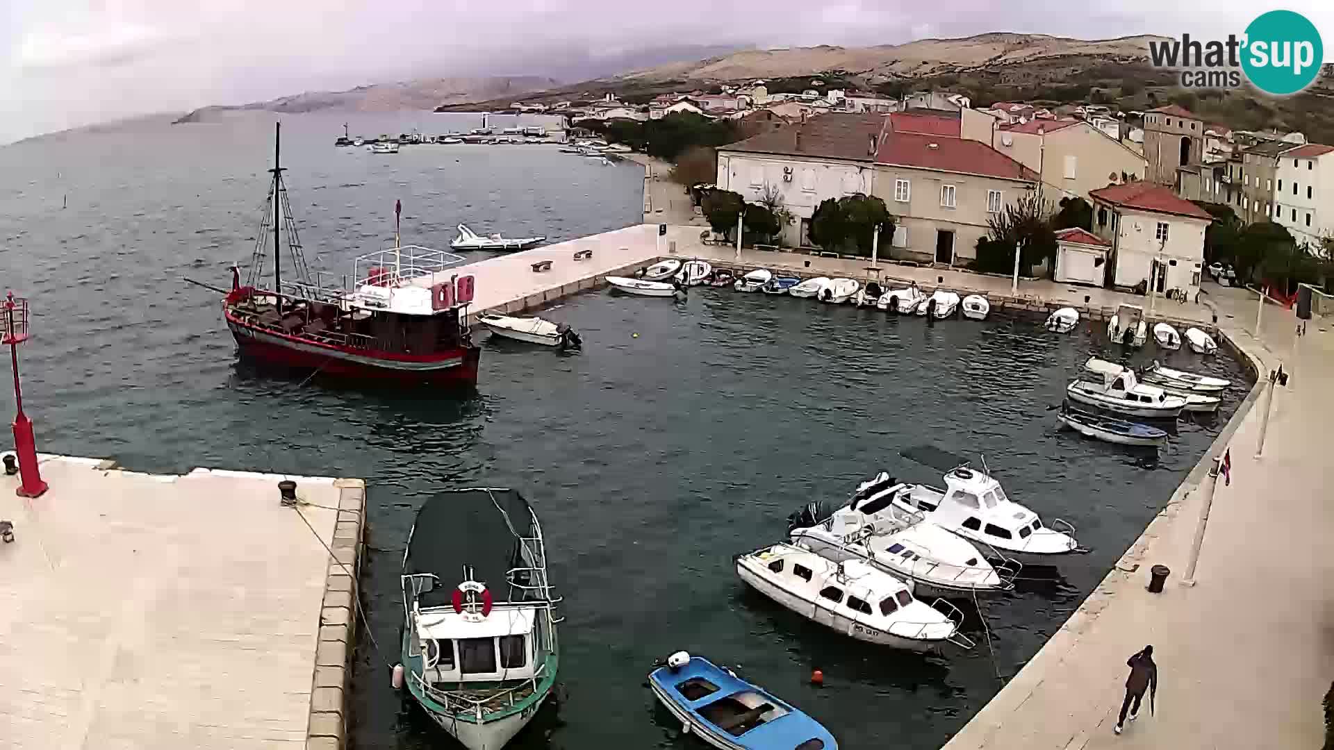 Pag Live webcam – porto turistico