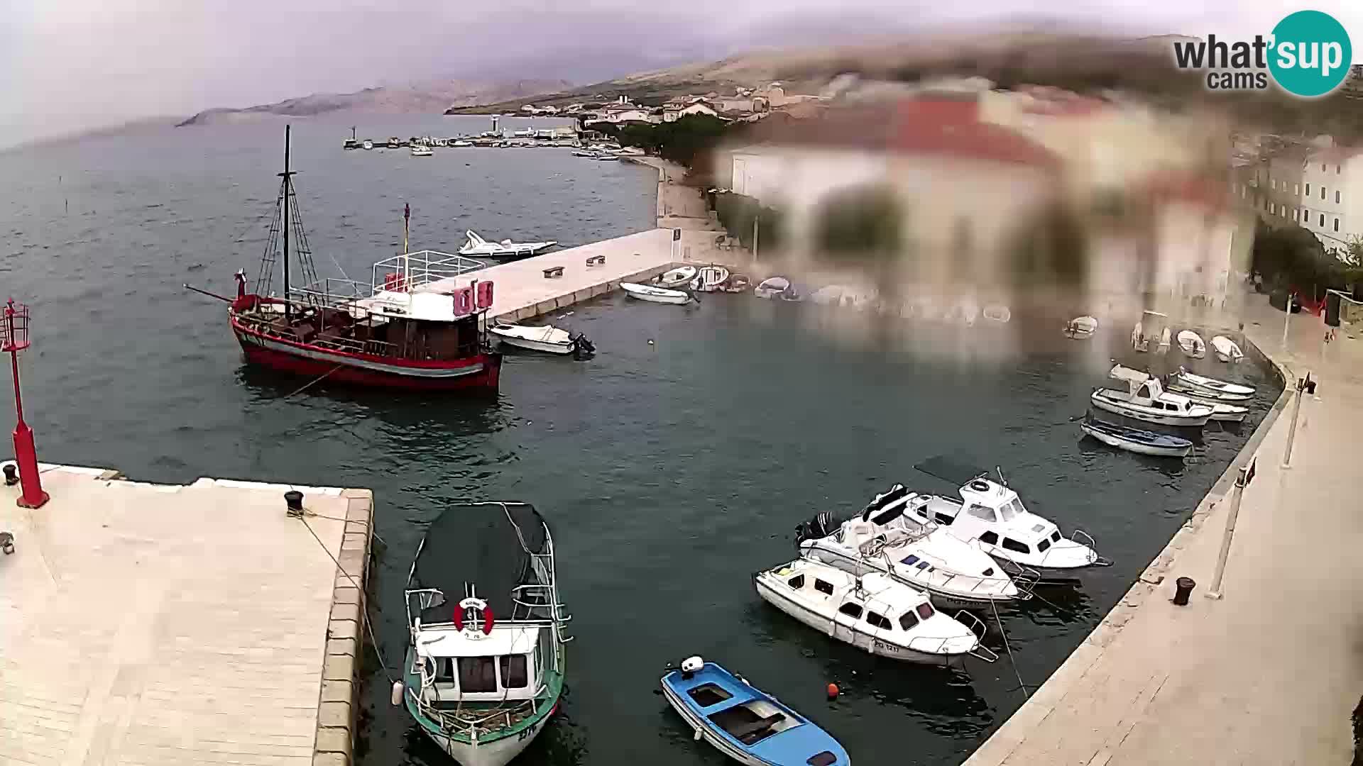 Pag Live webcam – porto turistico