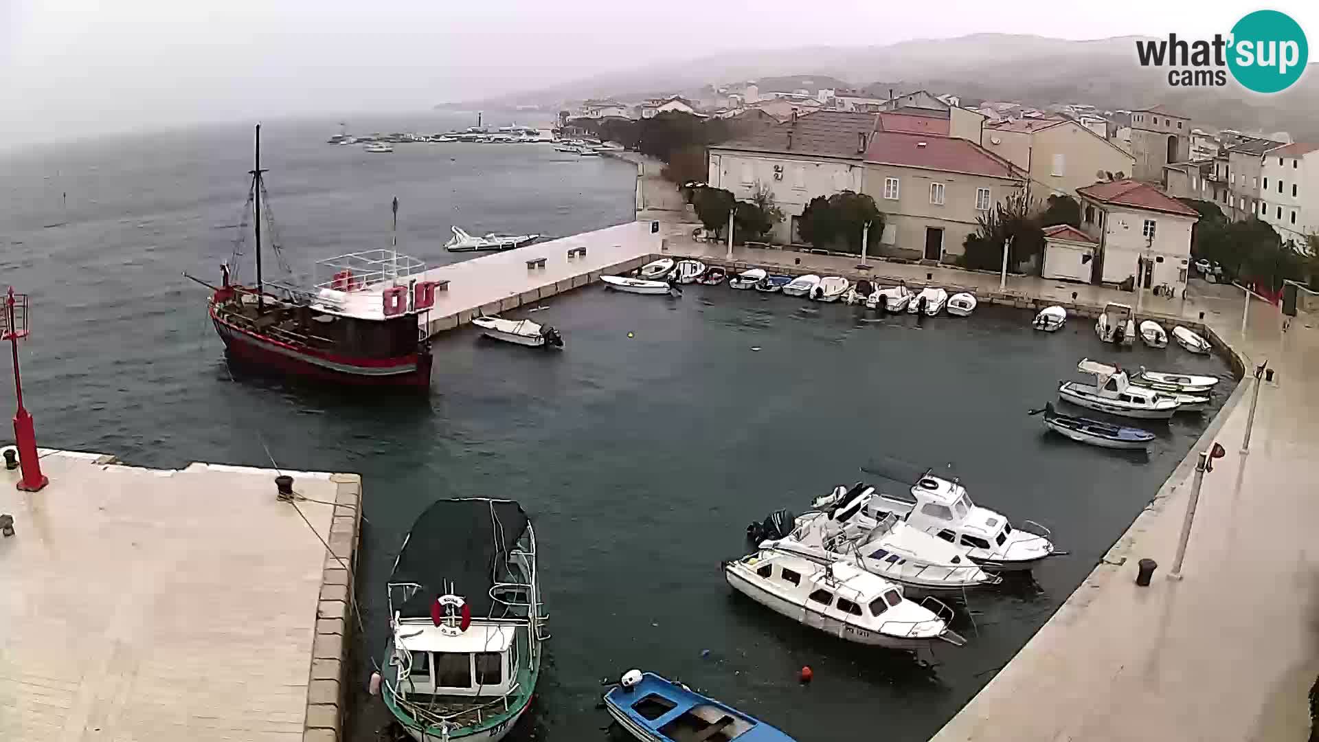 Pag Live webcam – porto turistico