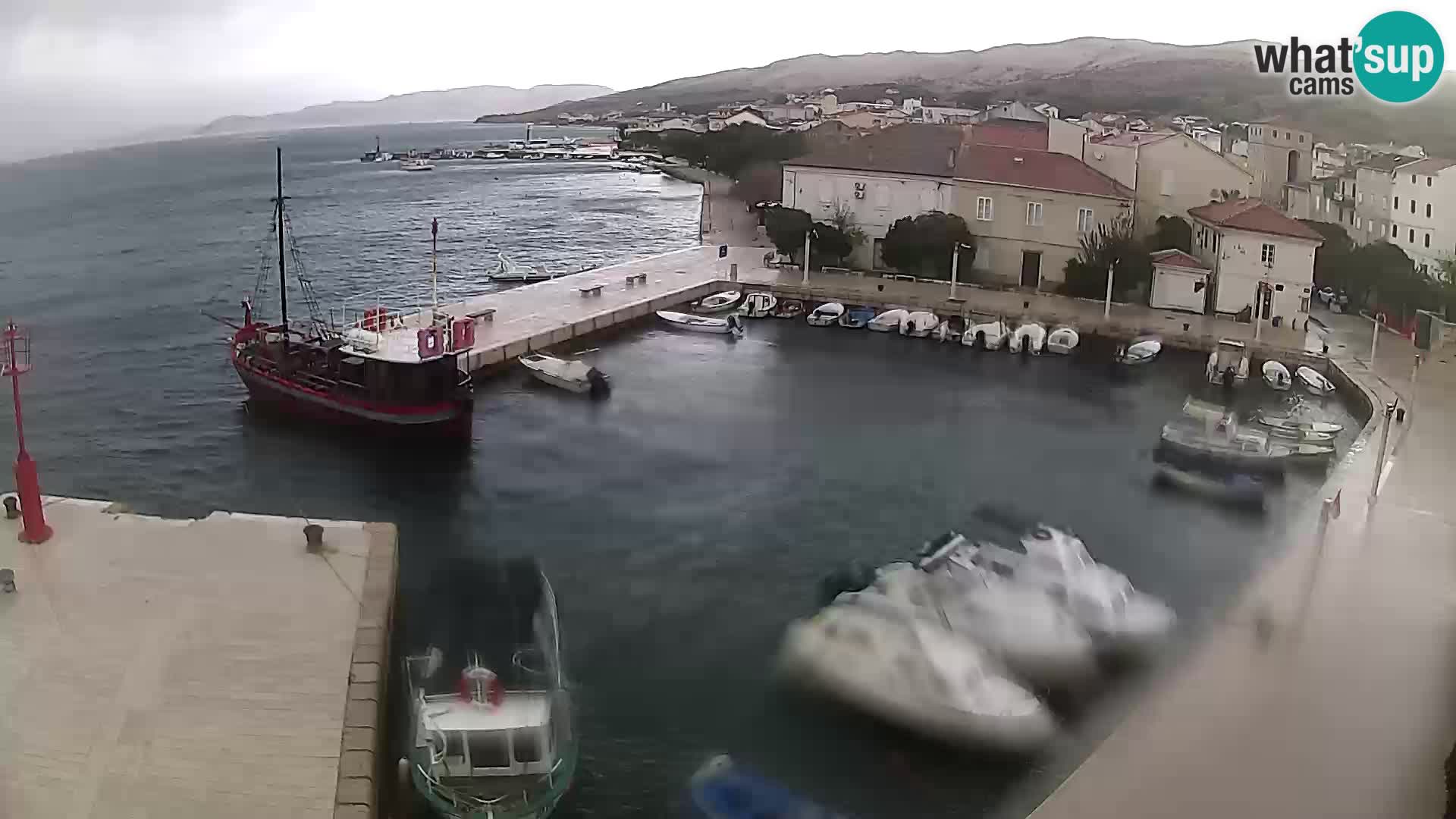 Pag Live webcam – porto turistico