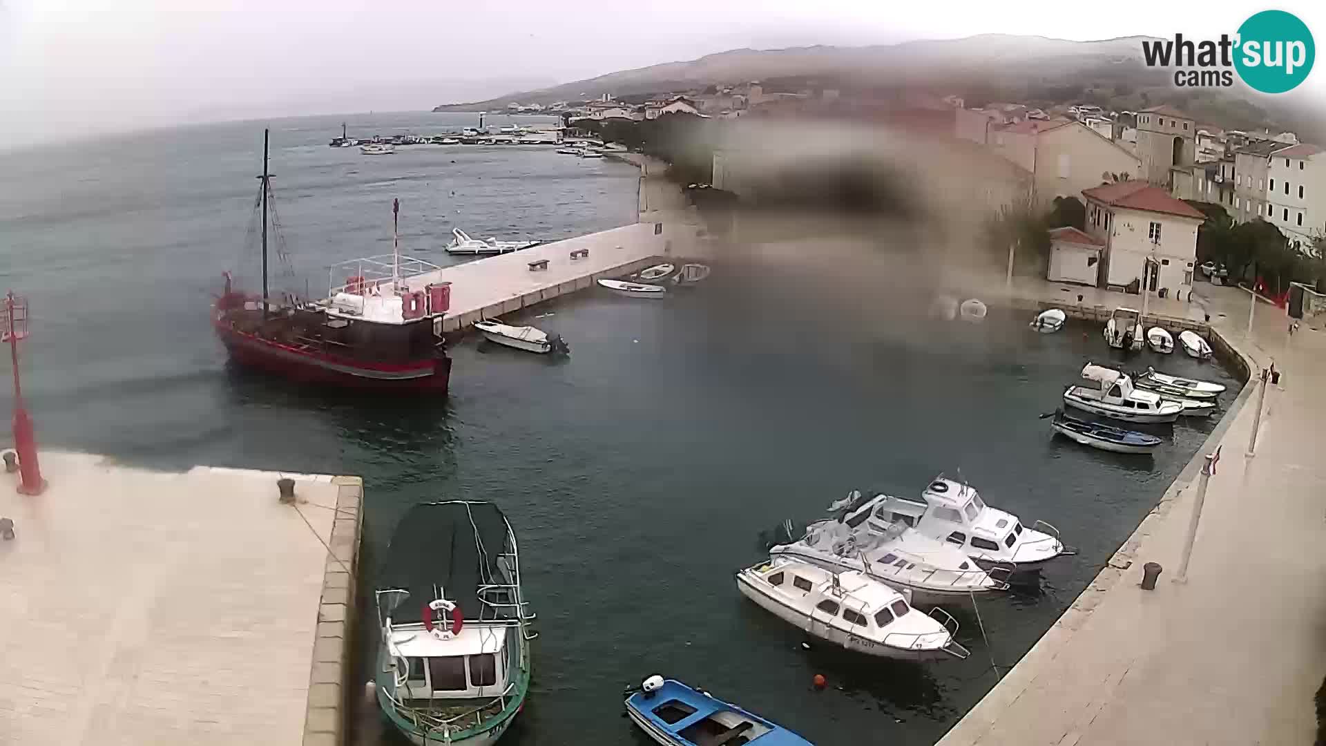 Pag Live webcam – porto turistico