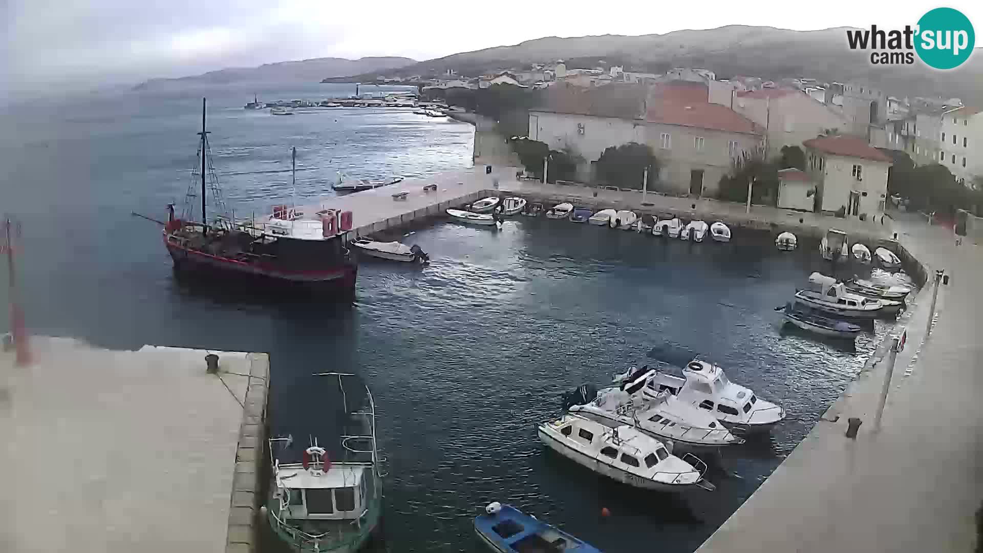 Pag Live webcam – porto turistico