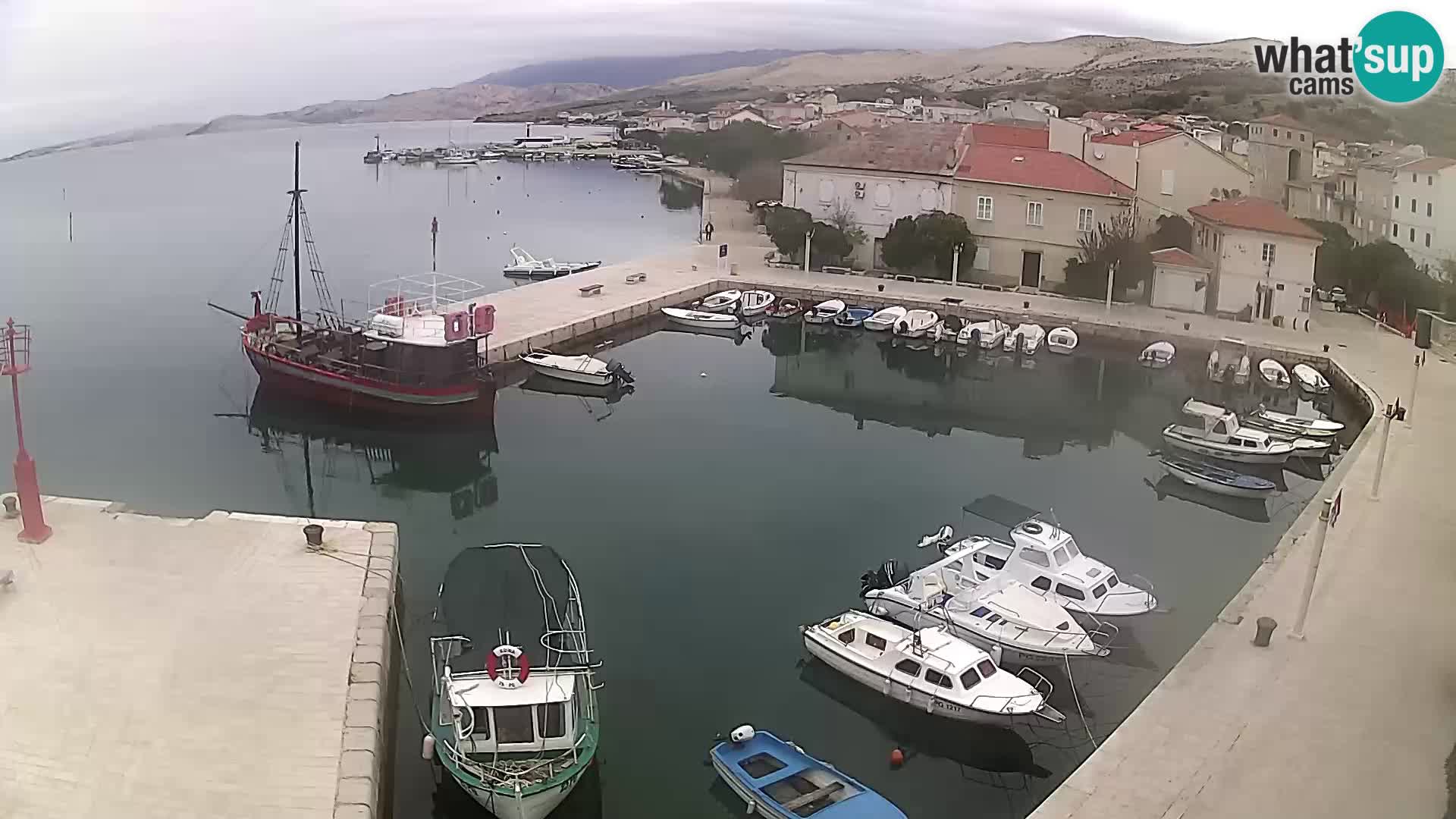 Pag Live webcam – porto turistico