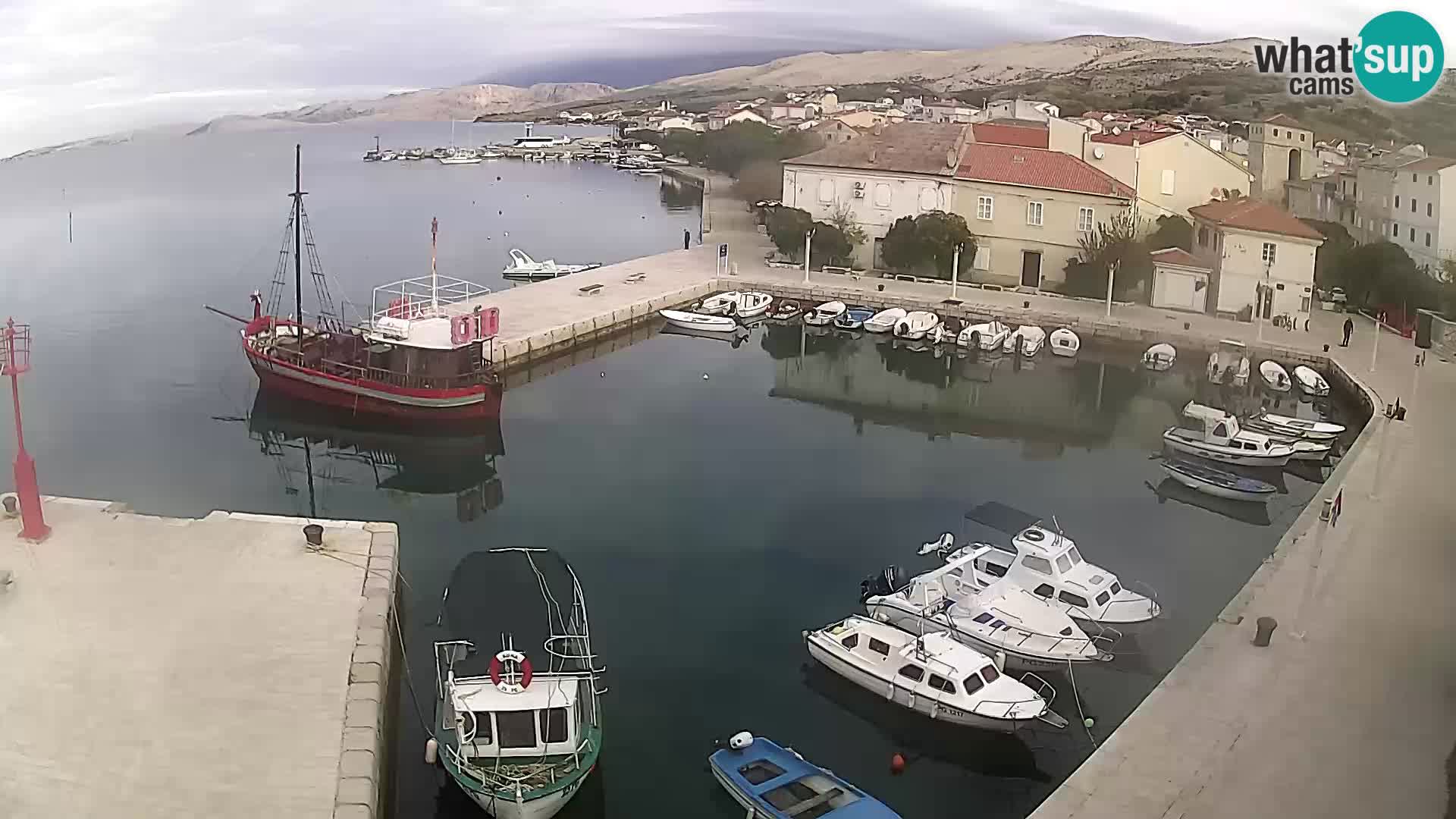 Pag Live webcam – porto turistico