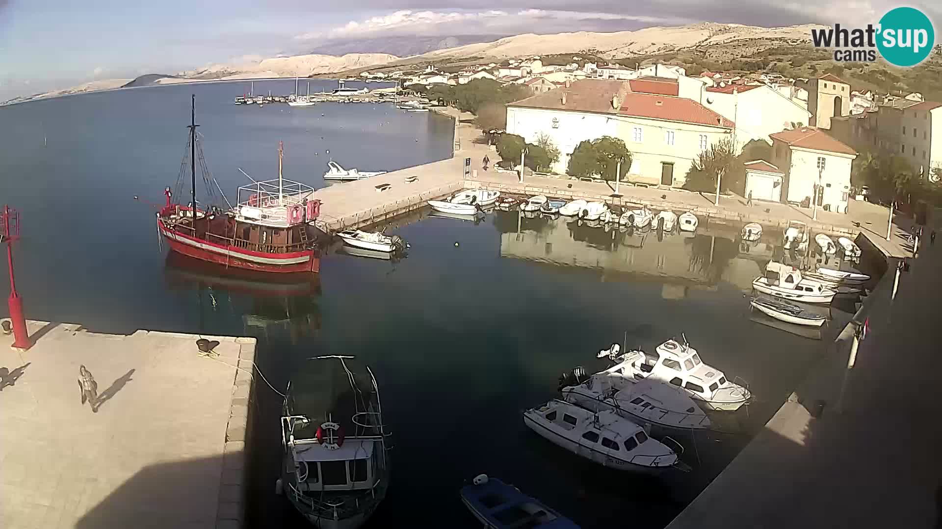 Pag Live webcam – porto turistico