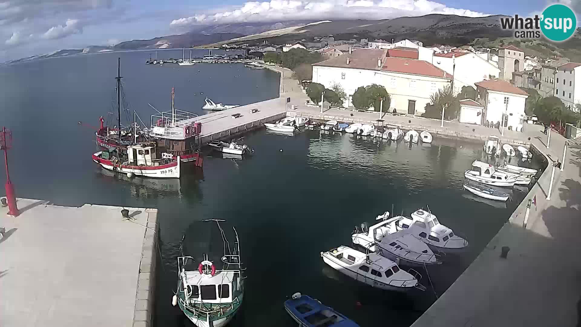 Pag Live webcam – porto turistico