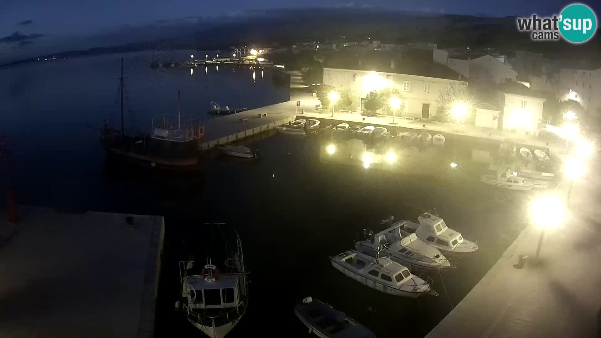 Pag Live webcam – porto turistico