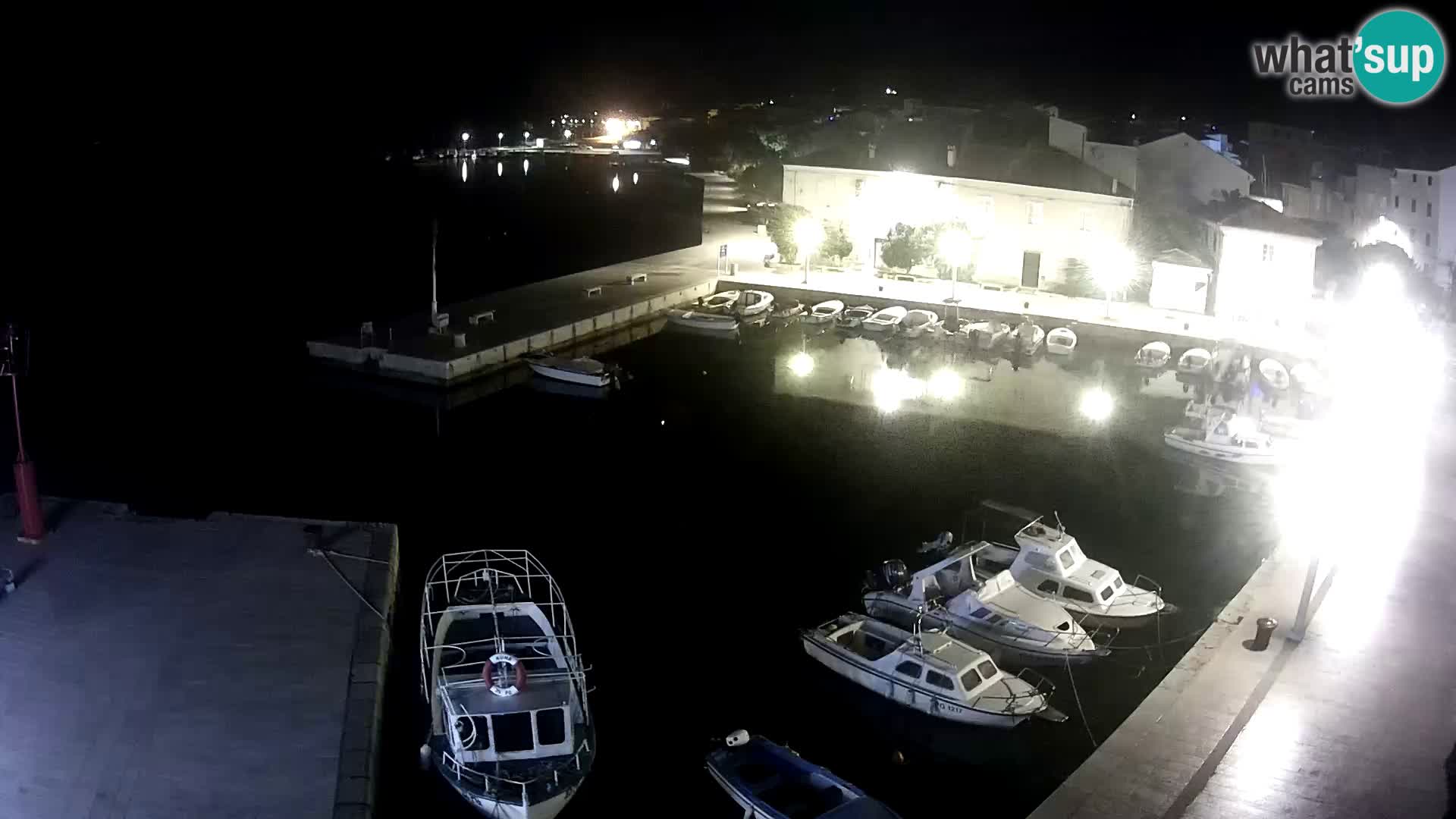 Pag Live webcam – porto turistico