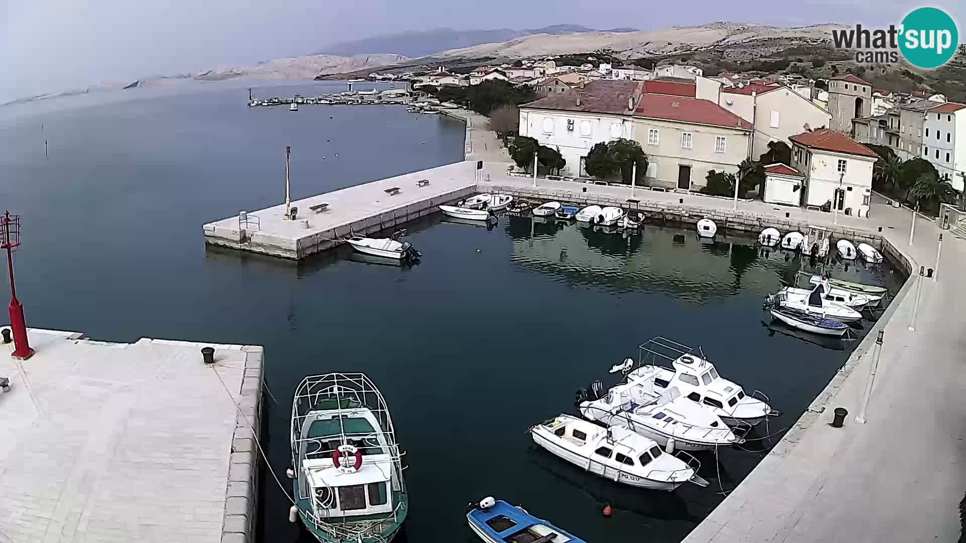 Pag Live webcam – porto turistico