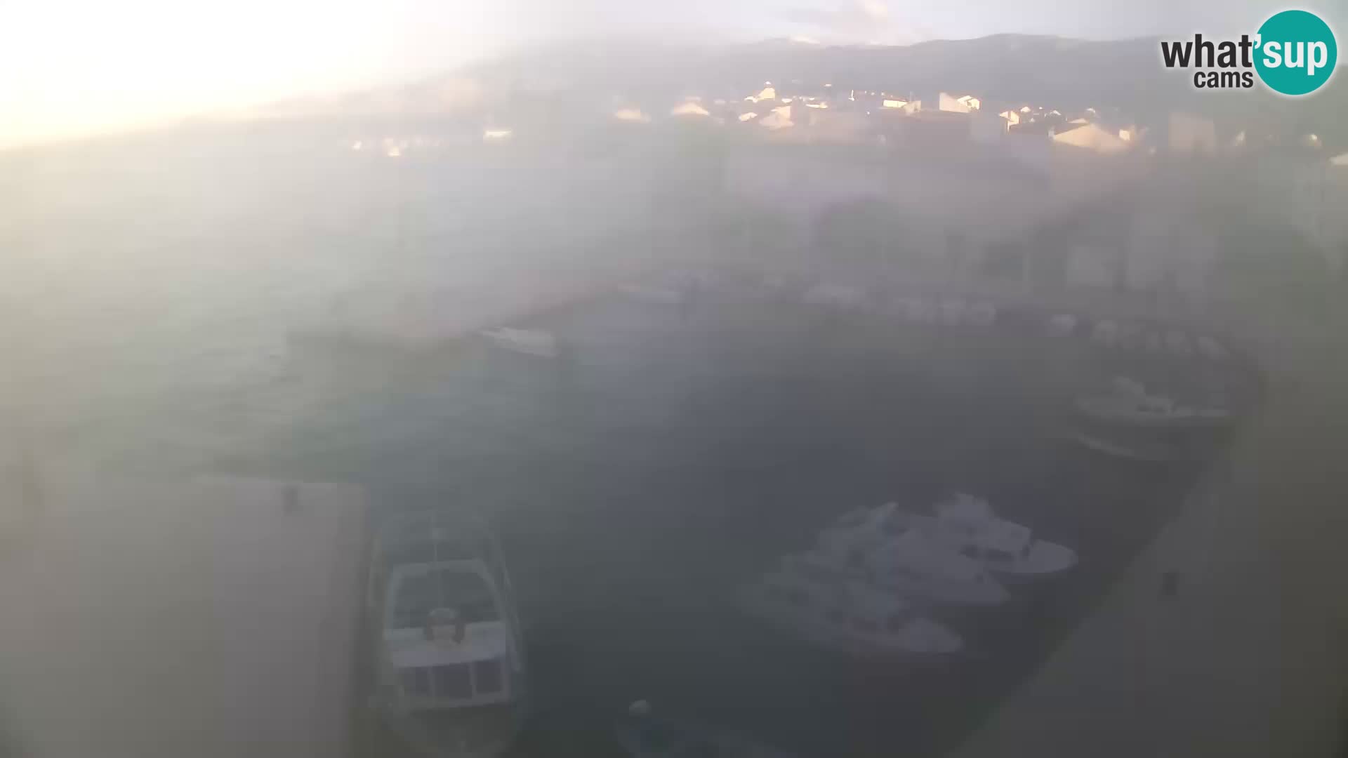 Pag webcam – town marina