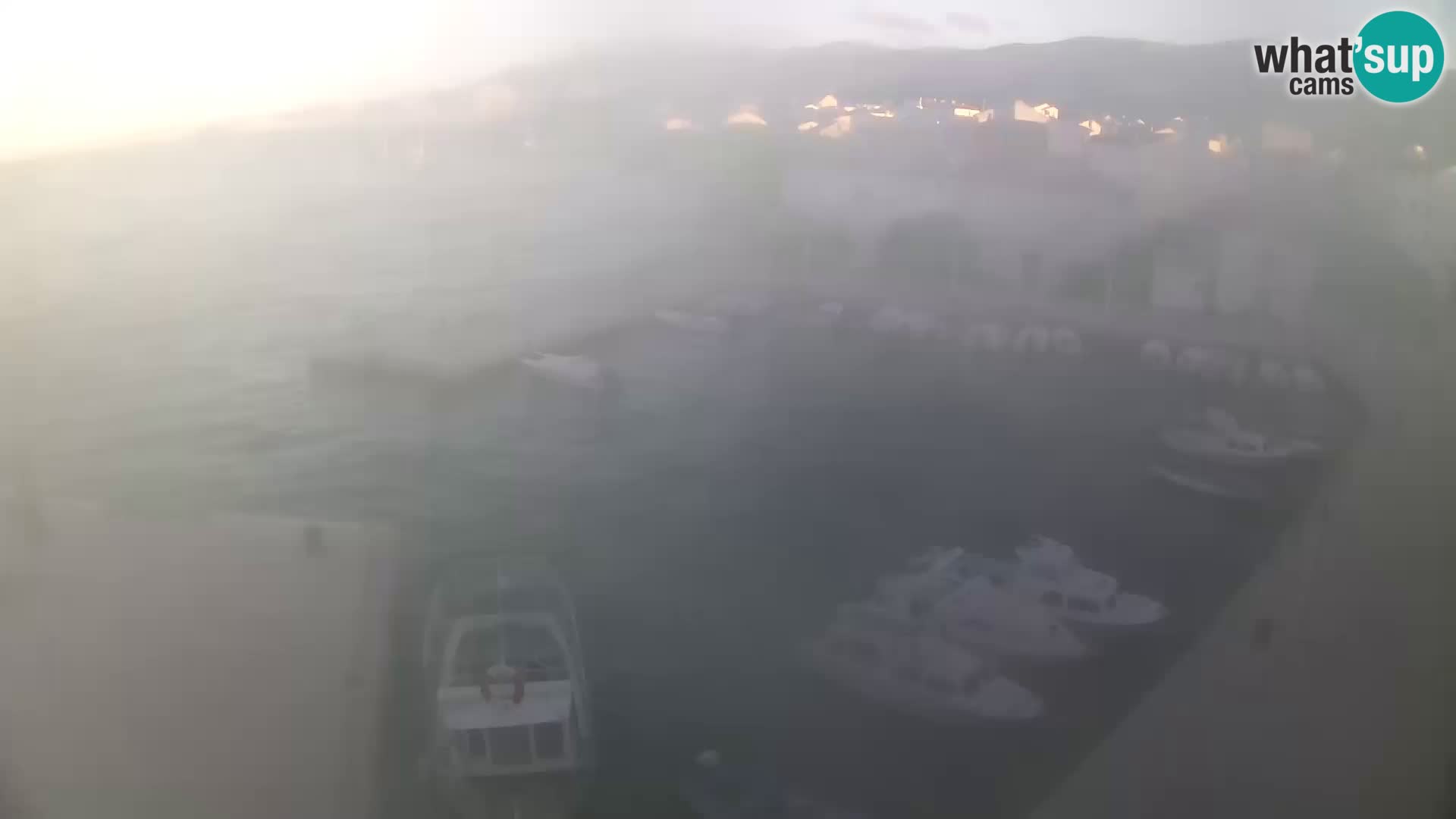 Pag webcam – town marina