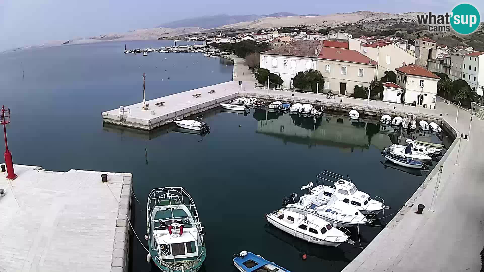 Pag Live webcam – porto turistico